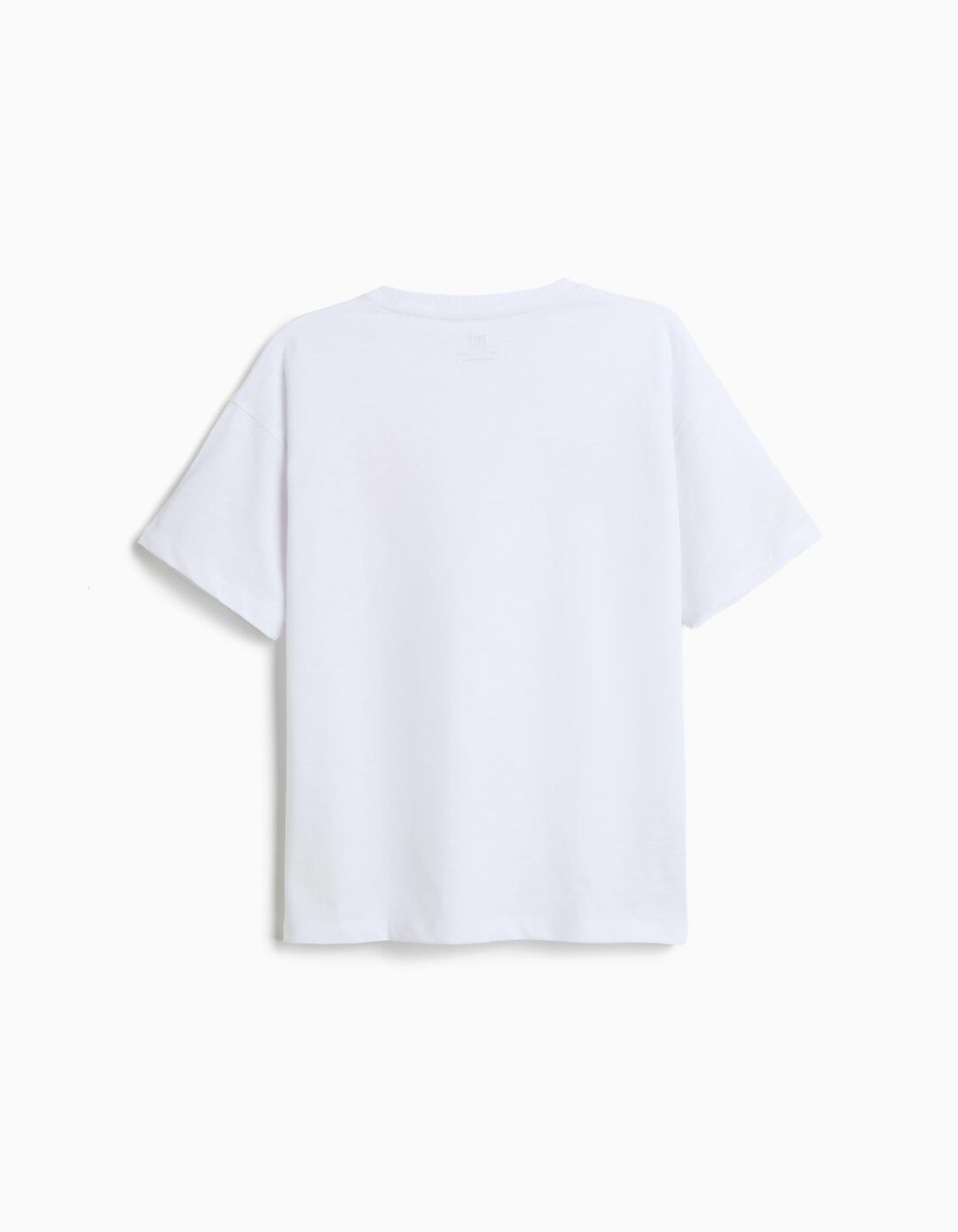 T-shirt com Estampado, Menino, Branco