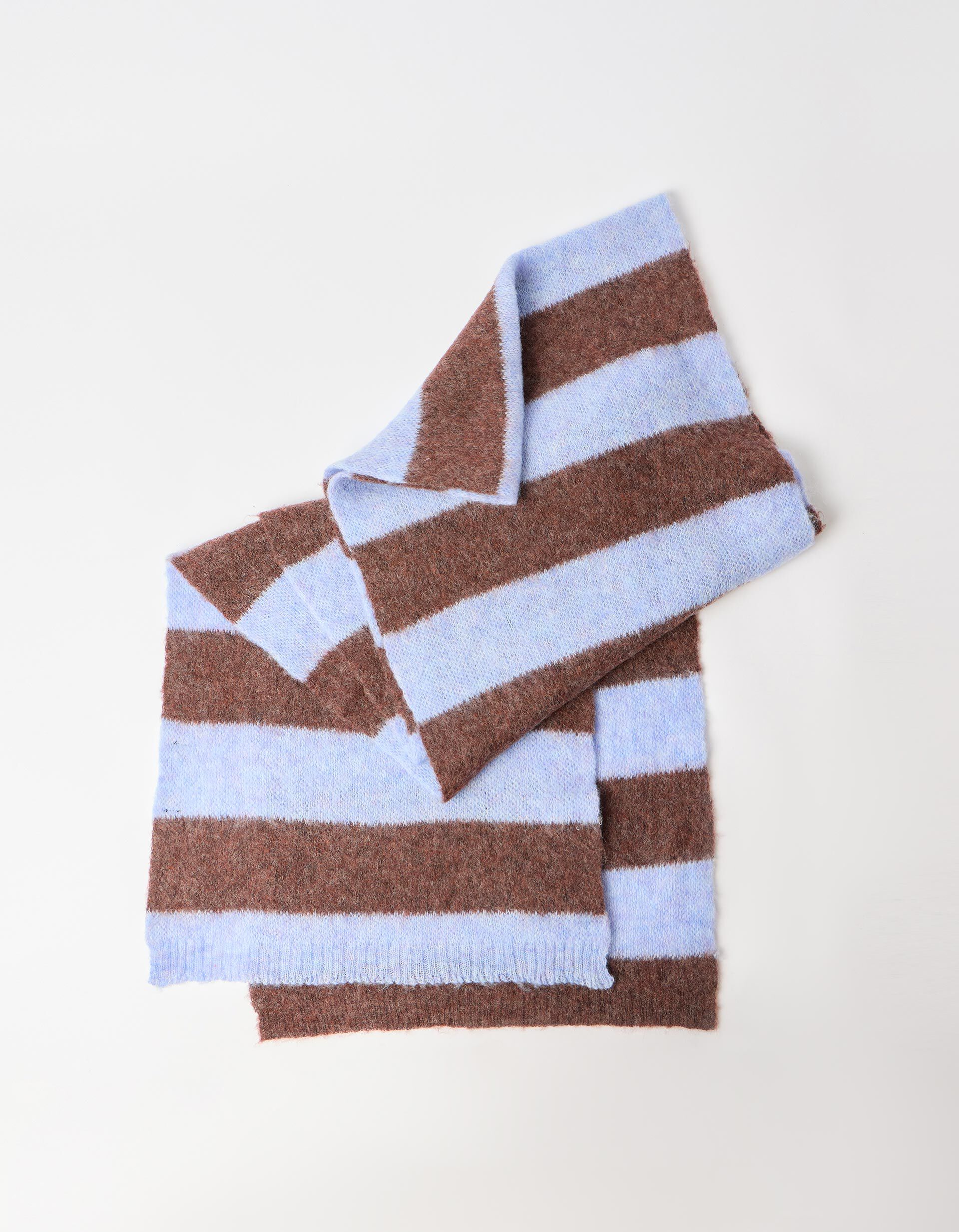 Comprar Online Cachecol &Agrave;s Riscas, Mulher, Azul
