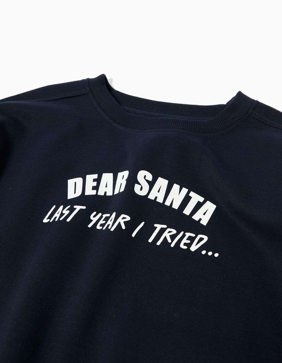Sweatshirt de Natal, Menino, Azul Escuro 