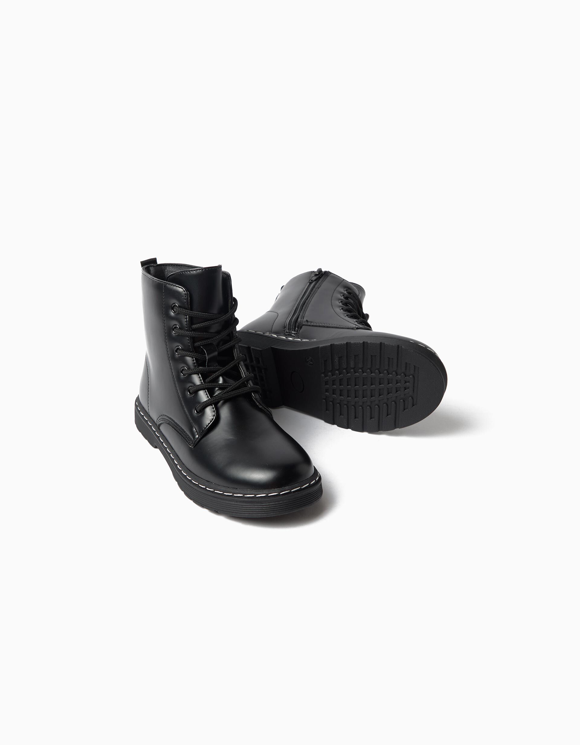 Comprar Online Botas Militares, Menina, Preto