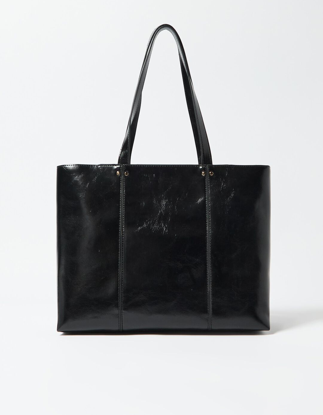 Mala Shopper Básica, Mulher, Preto