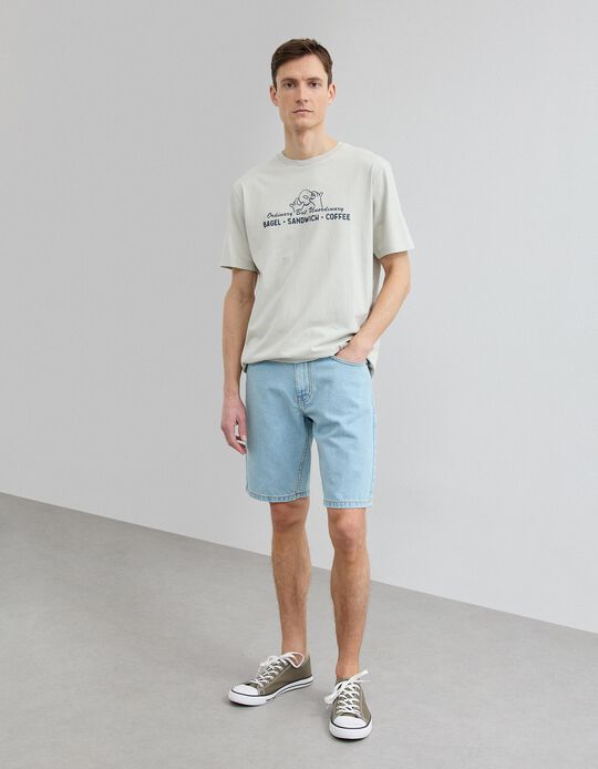 Comprar Online Cal&ccedil;&otilde;es de Ganga, Homem, Azul Claro