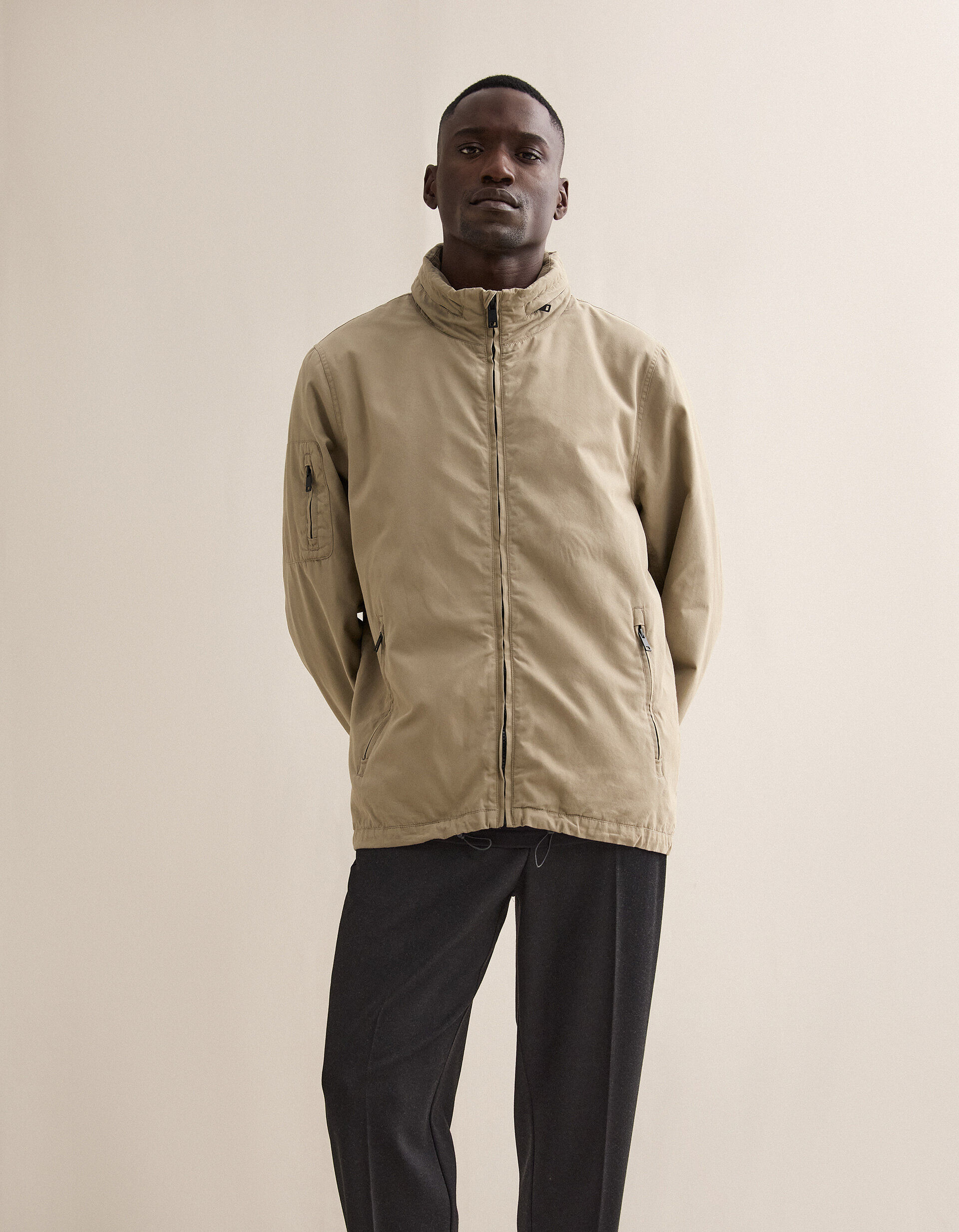 Comprar Online Casaco, Homem, Bege Escuro