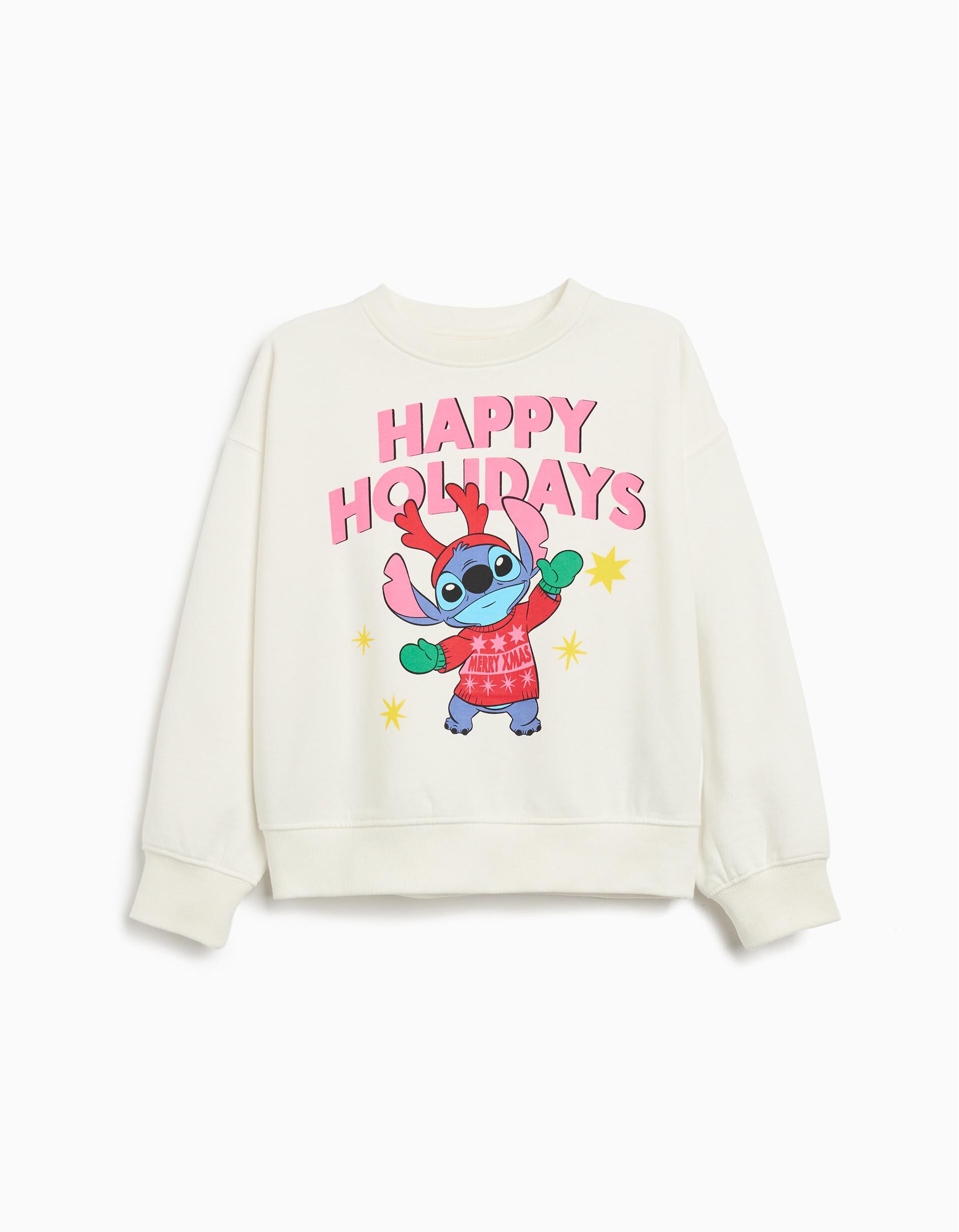 Comprar Online Sweatshirt 'Stitch' &copy;Disney, Menina, Branco