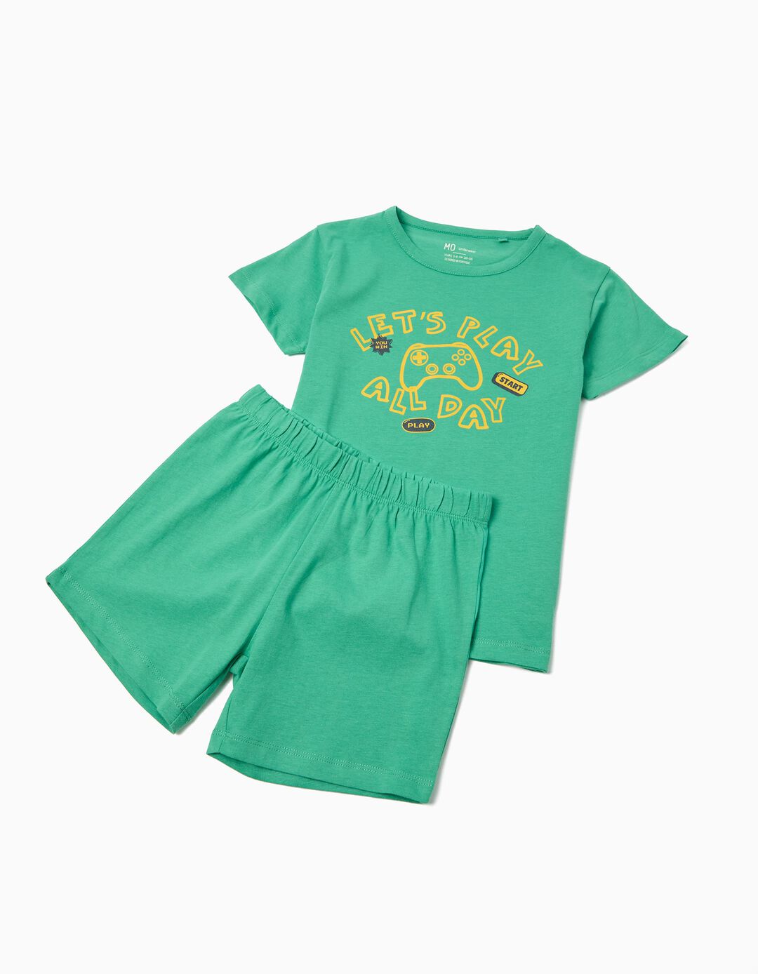 Pijama, Menino, Verde Escuro