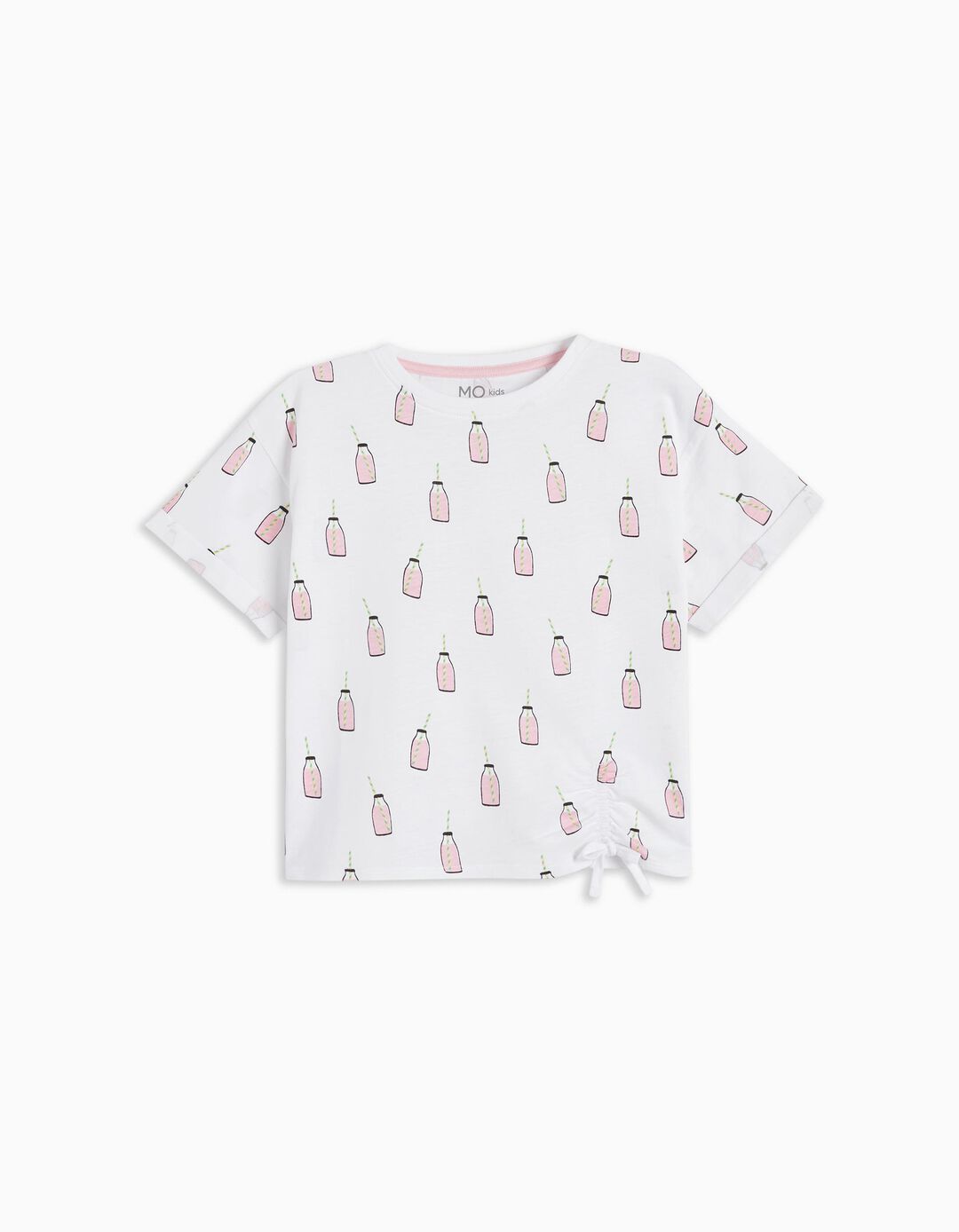 Printed T-shirt, Girls, Light Pink