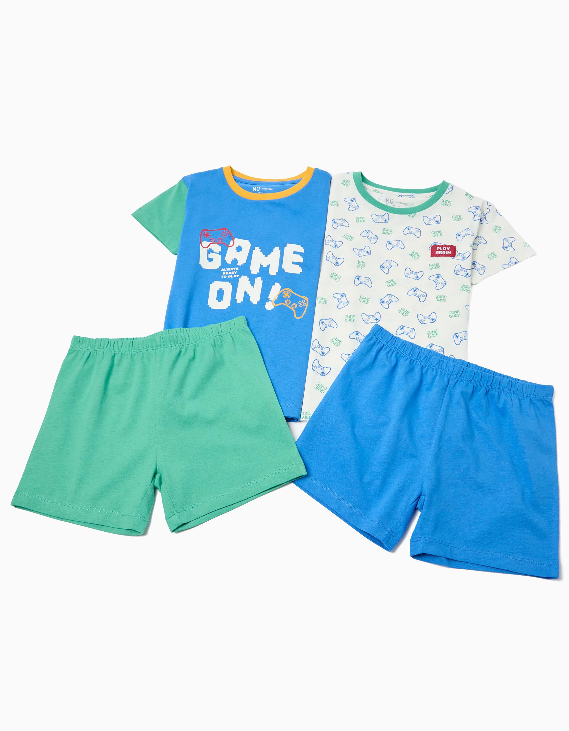Comprar Online Pack 2 Pijamas, Menino, Azul