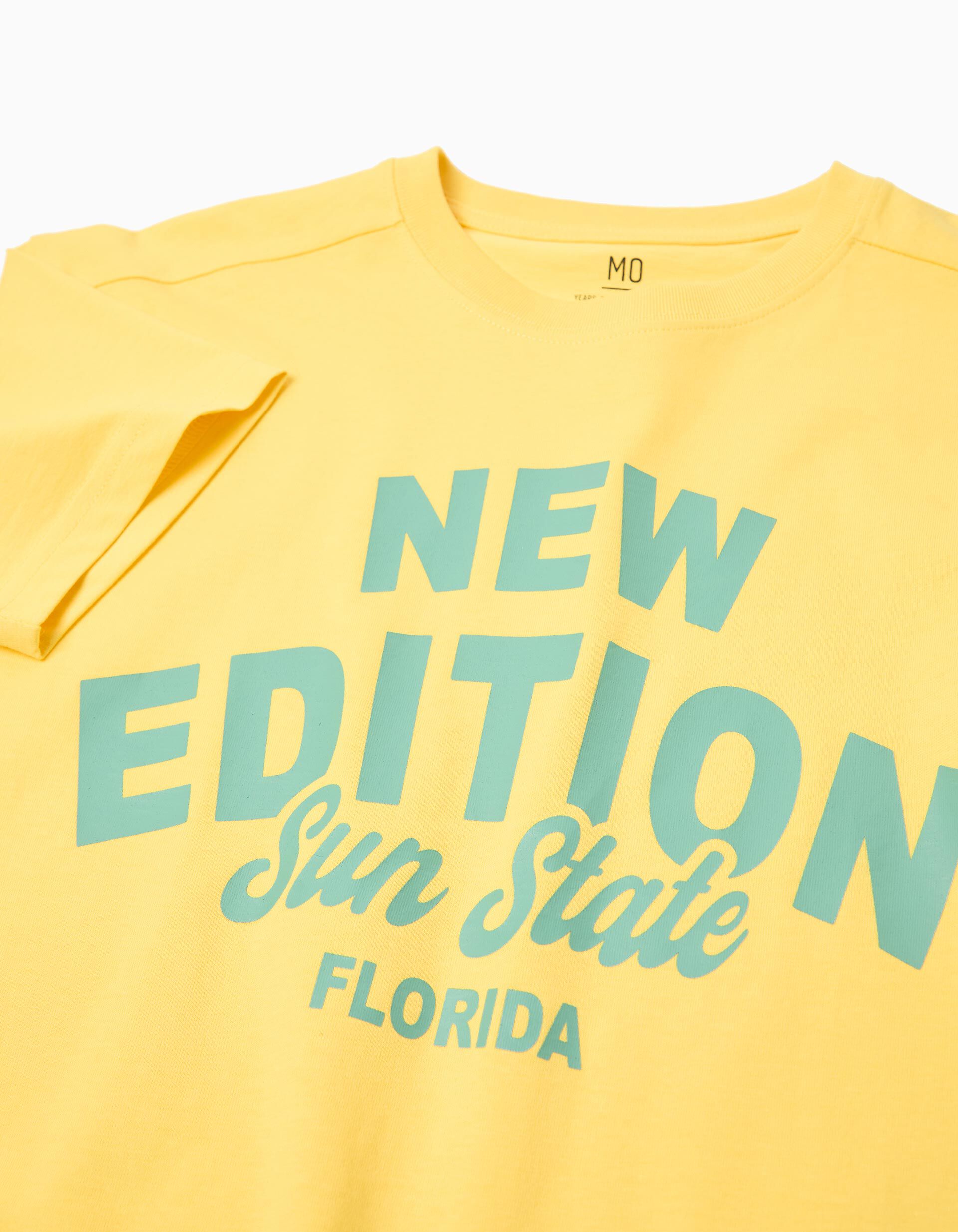 Comprar Online T-shirt Estampada, Menino, Amarelo