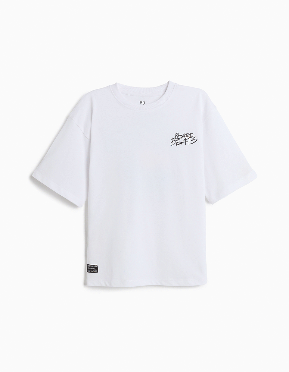 Comprar Online T-shirt Estampada 'Loose Fit', Menino, Branco