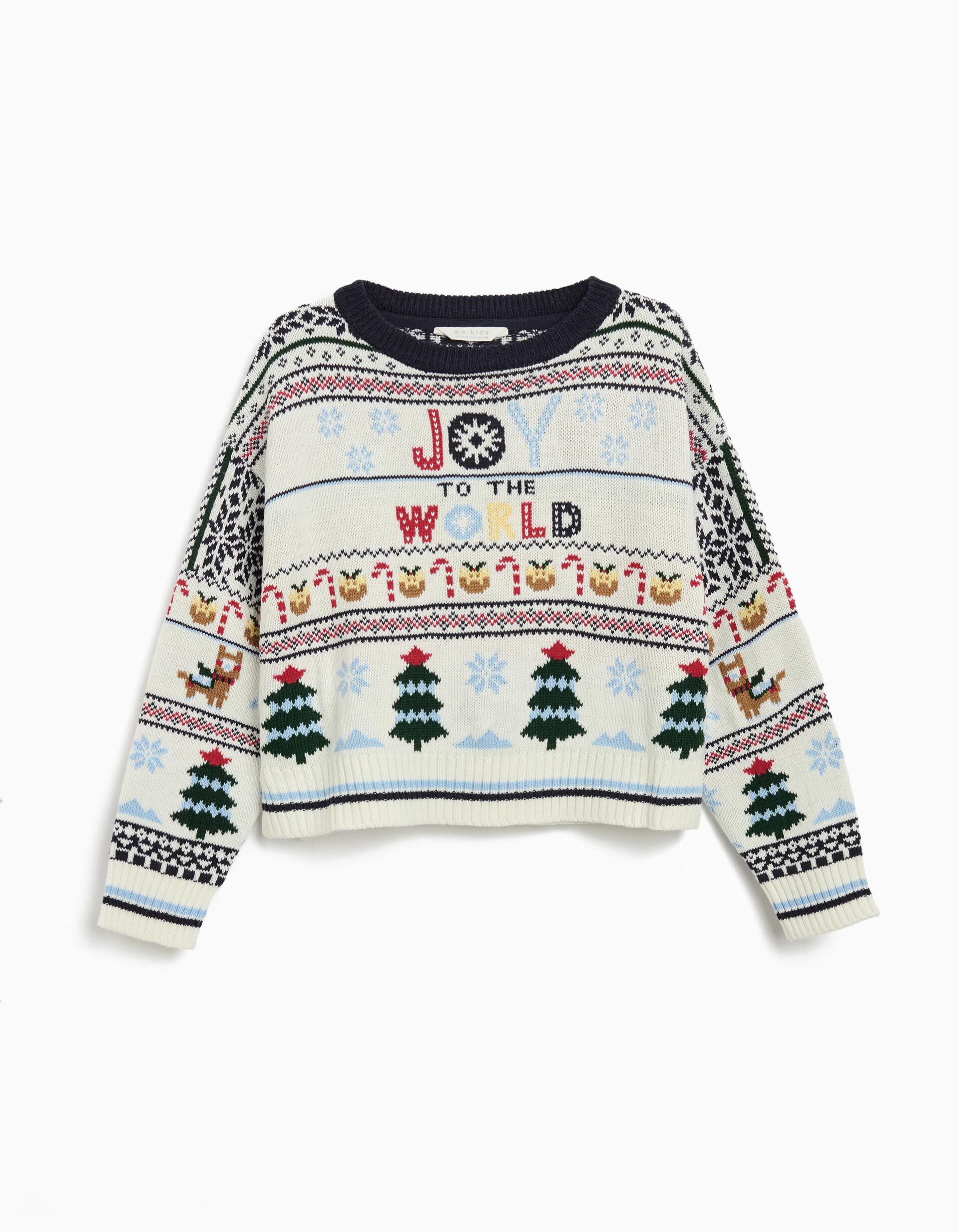 Comprar Online Camisola Malha Natal, Menina, Multicor