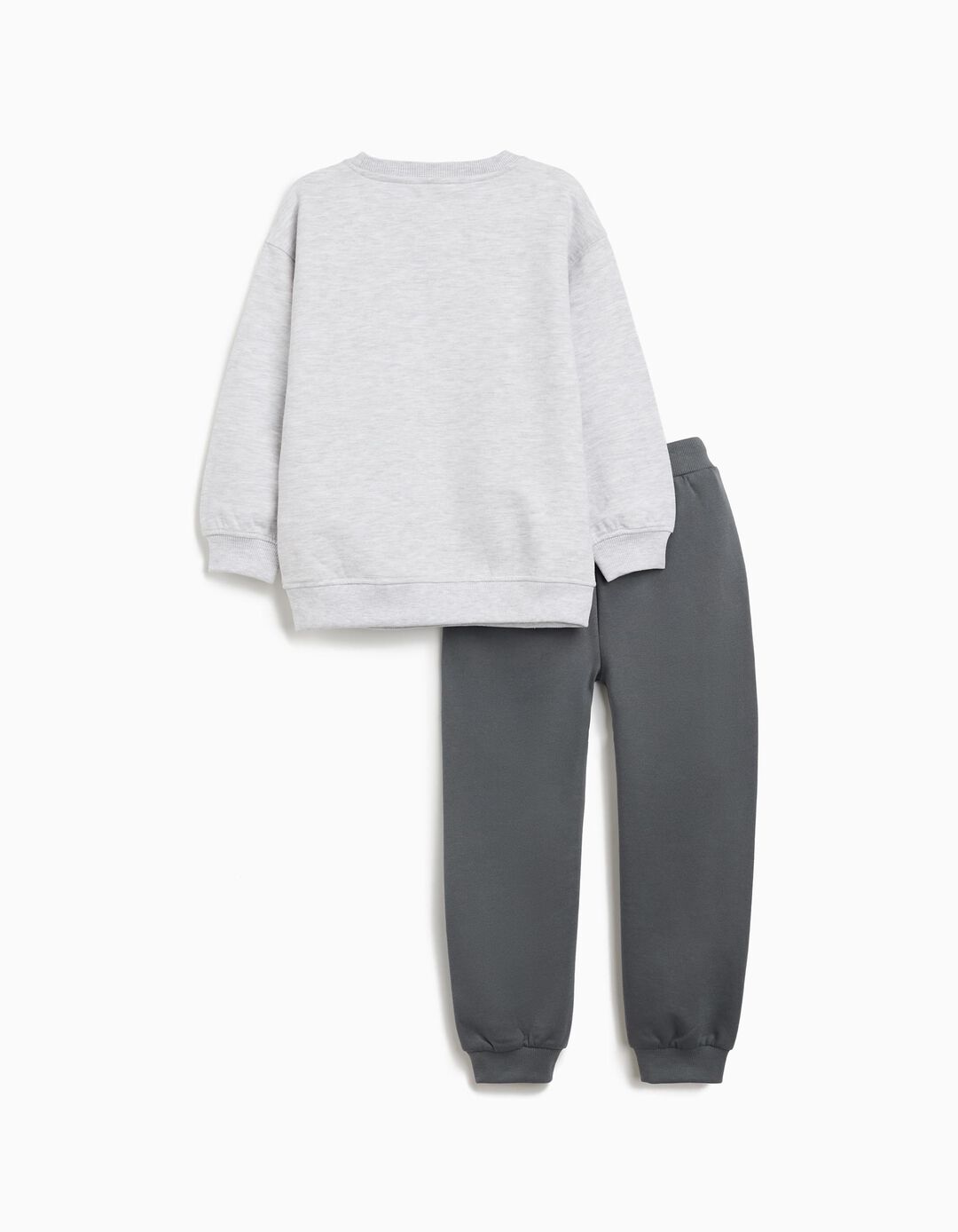 Conjunto de Jogging, Menino, Cinzento Claro 