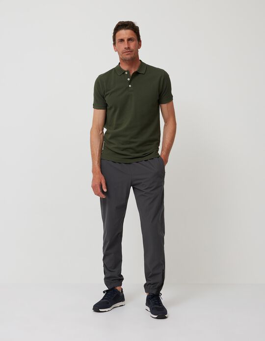Technical Trousers, Men, Grey