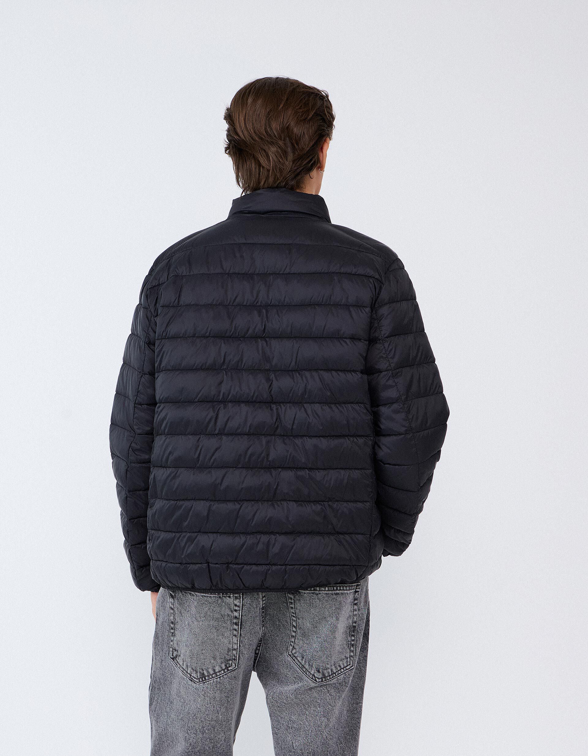 Comprar Online Casaco Acolchoado Leve, Homem, Preto