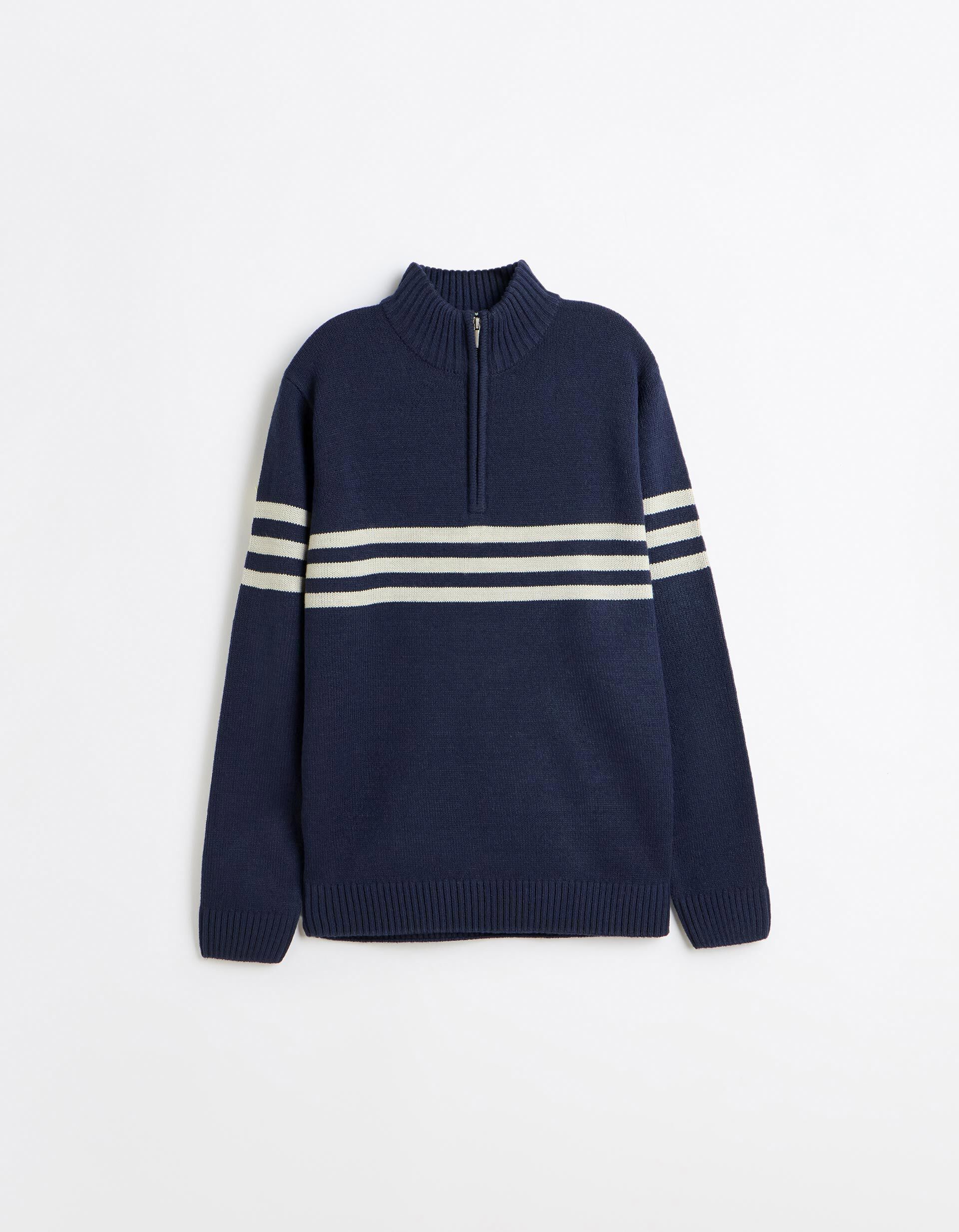 Comprar Online Sweater De Gola Alta, Homem, Azul Escuro