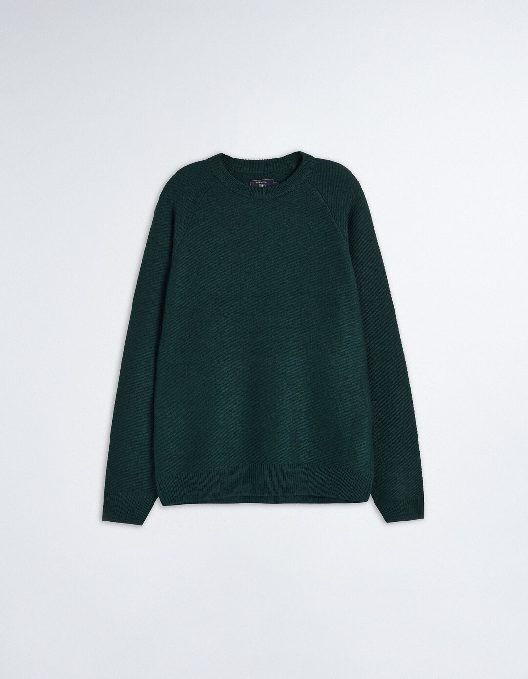 Wool Blend Sweater, Men, Green