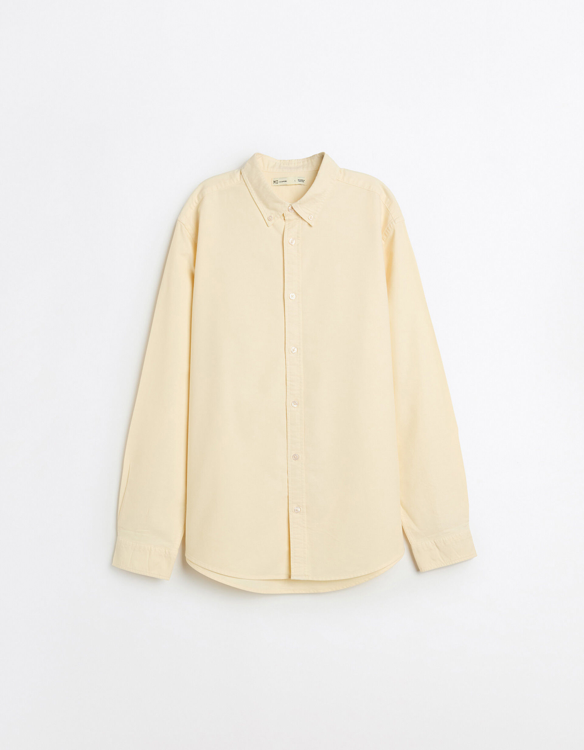 Comprar Online Camisa Oxford, Homem, Amarelo Claro