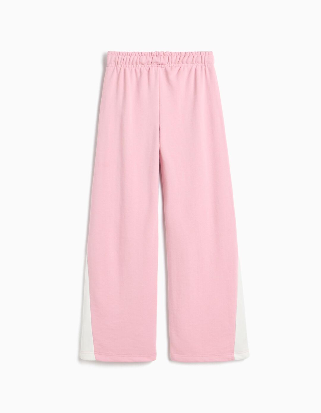 Cal&ccedil;as De Felpa Wide Leg, Menina, Rosa