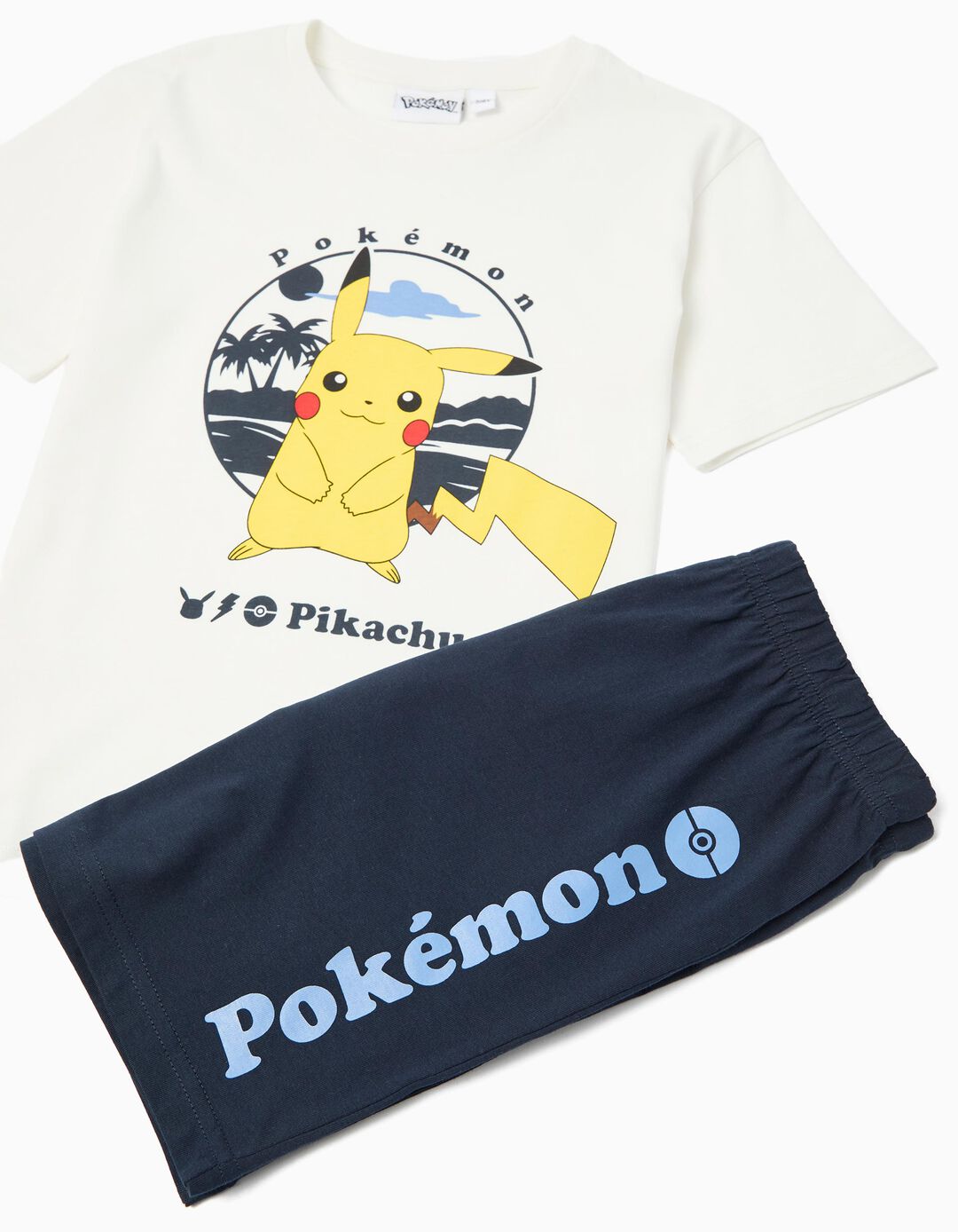 Pijama 'Pok&eacute;mon', Menino, Branco