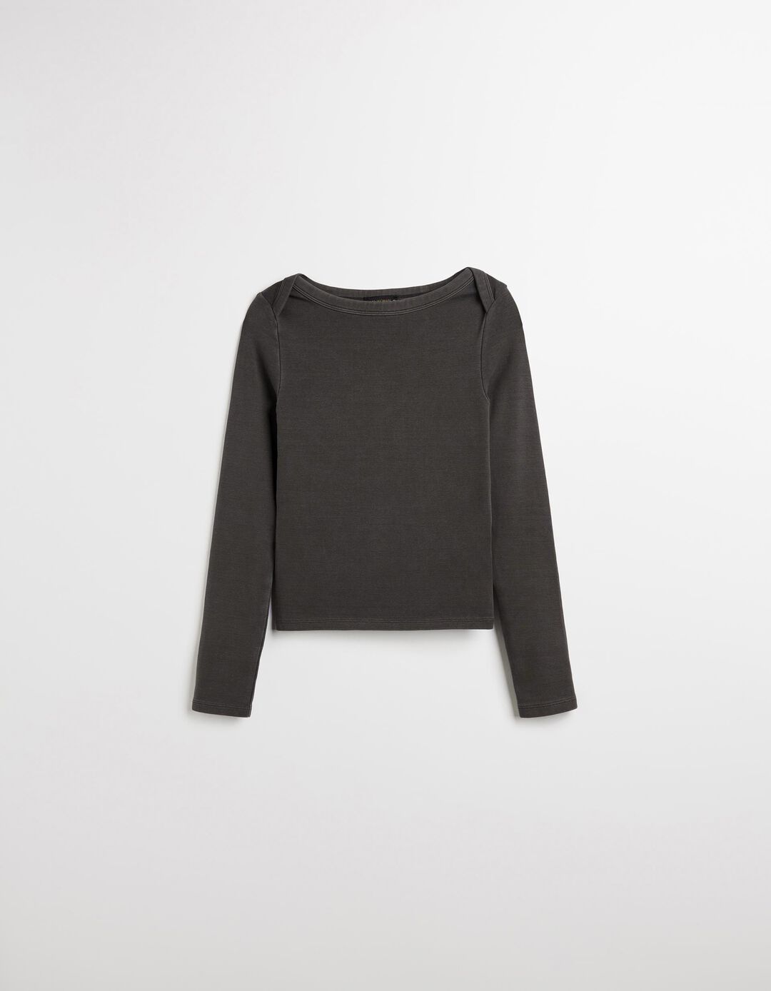 Camisola, Mulher, Cinzento Escuro