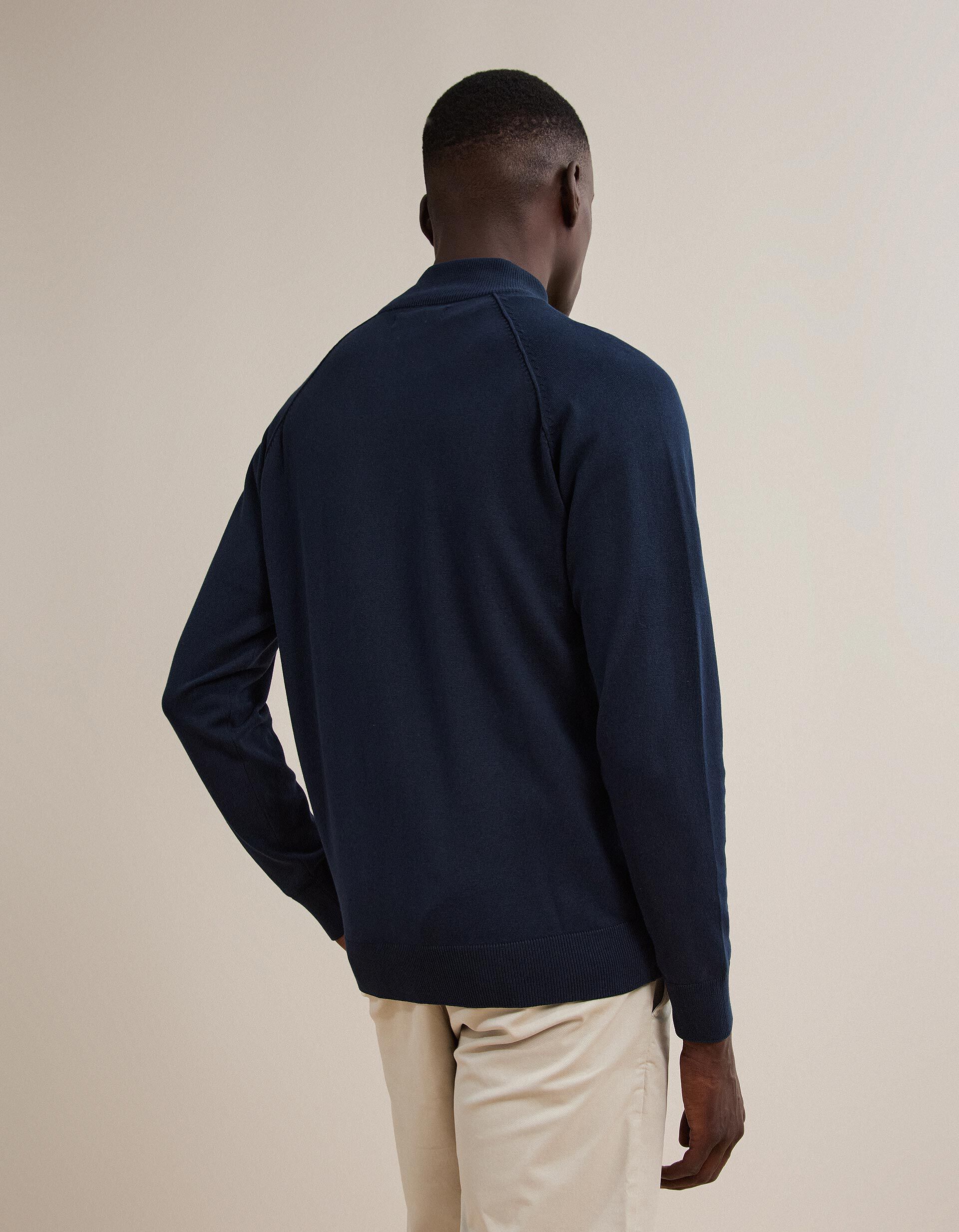 Comprar Online Camisola De Malha, Homem, Azul Escuro