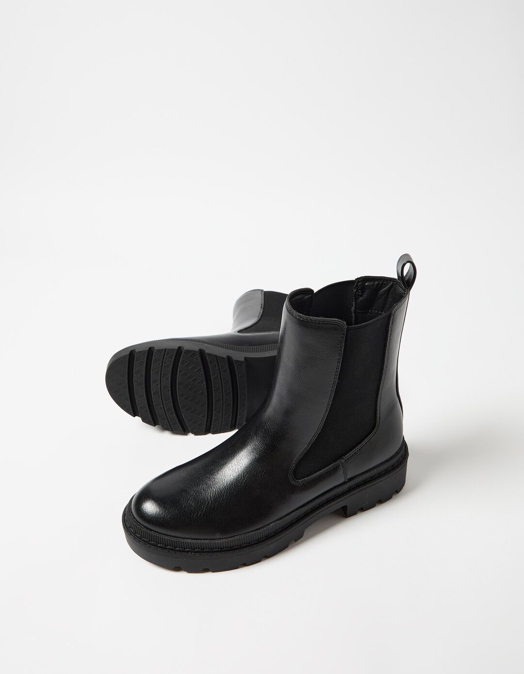Botas, Mulher, Preto