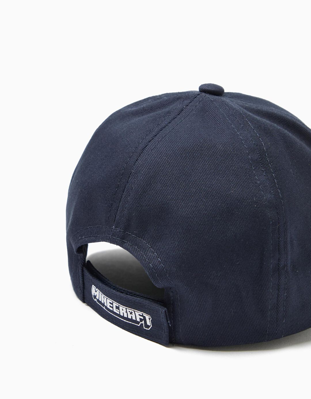 Bon&eacute; 'Minecraft', Menino, Azul Escuro