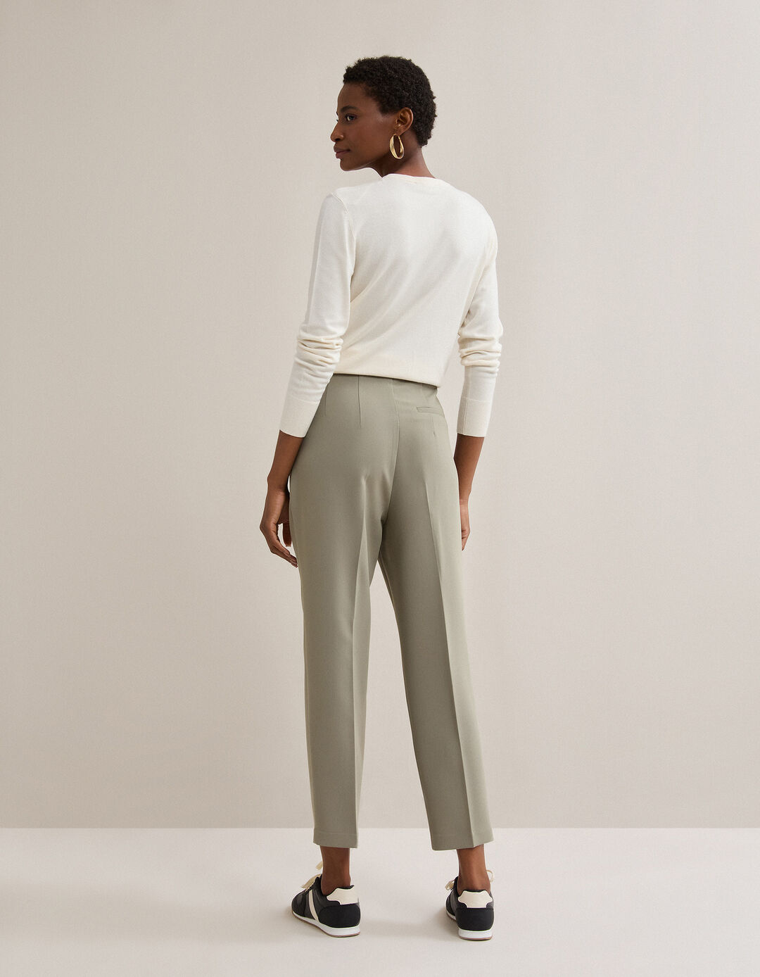 Cal&ccedil;as Cinta Subida, Mulher, Verde