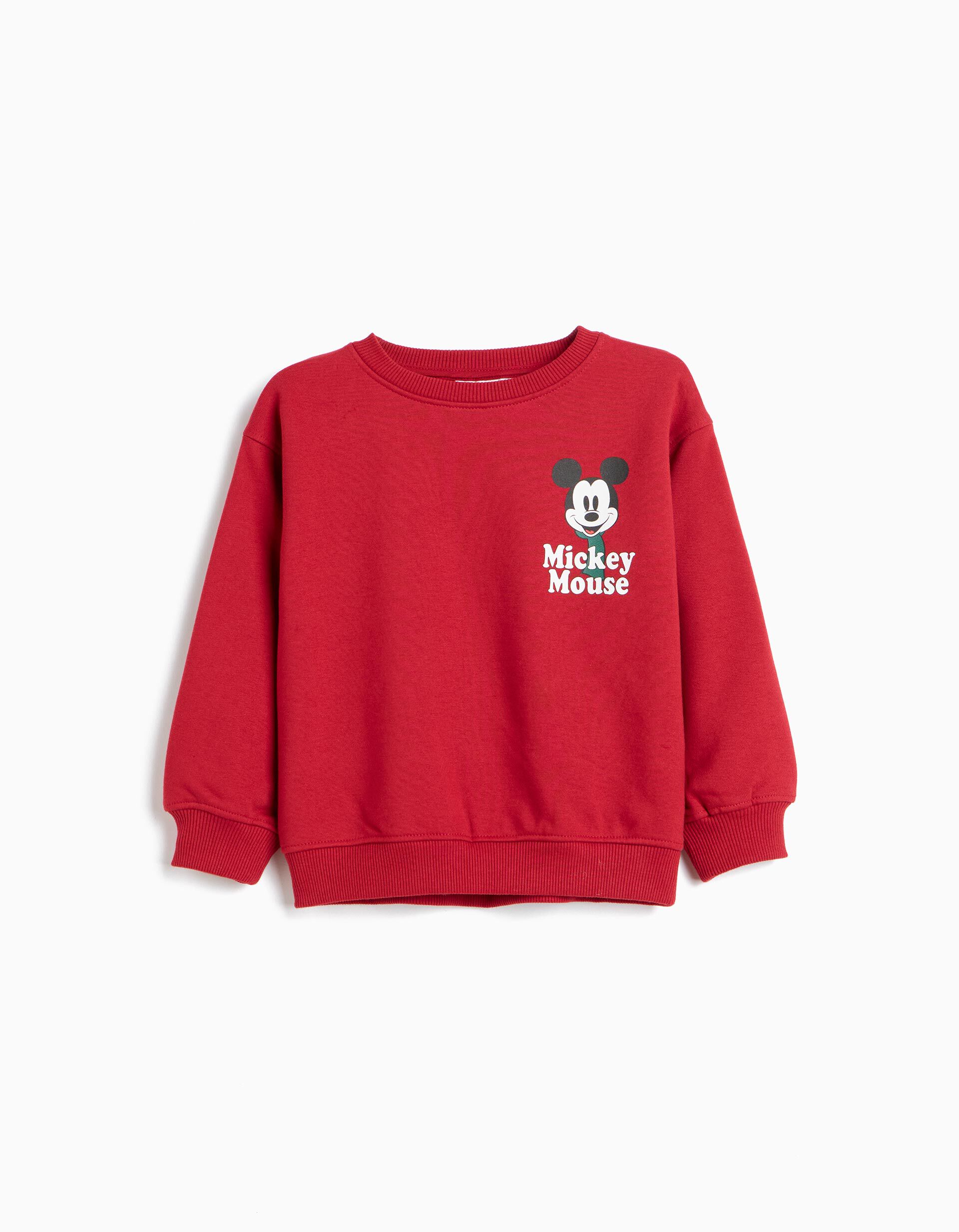 Comprar Online Sweatshirt De Felpa 'Mickey '&copy;Disney, Menino, Vermelho