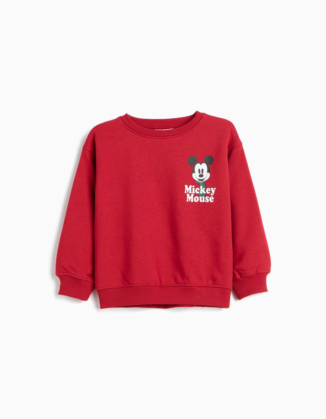 Sweatshirt De Felpa 'Mickey '&copy;Disney, Menino, Vermelho