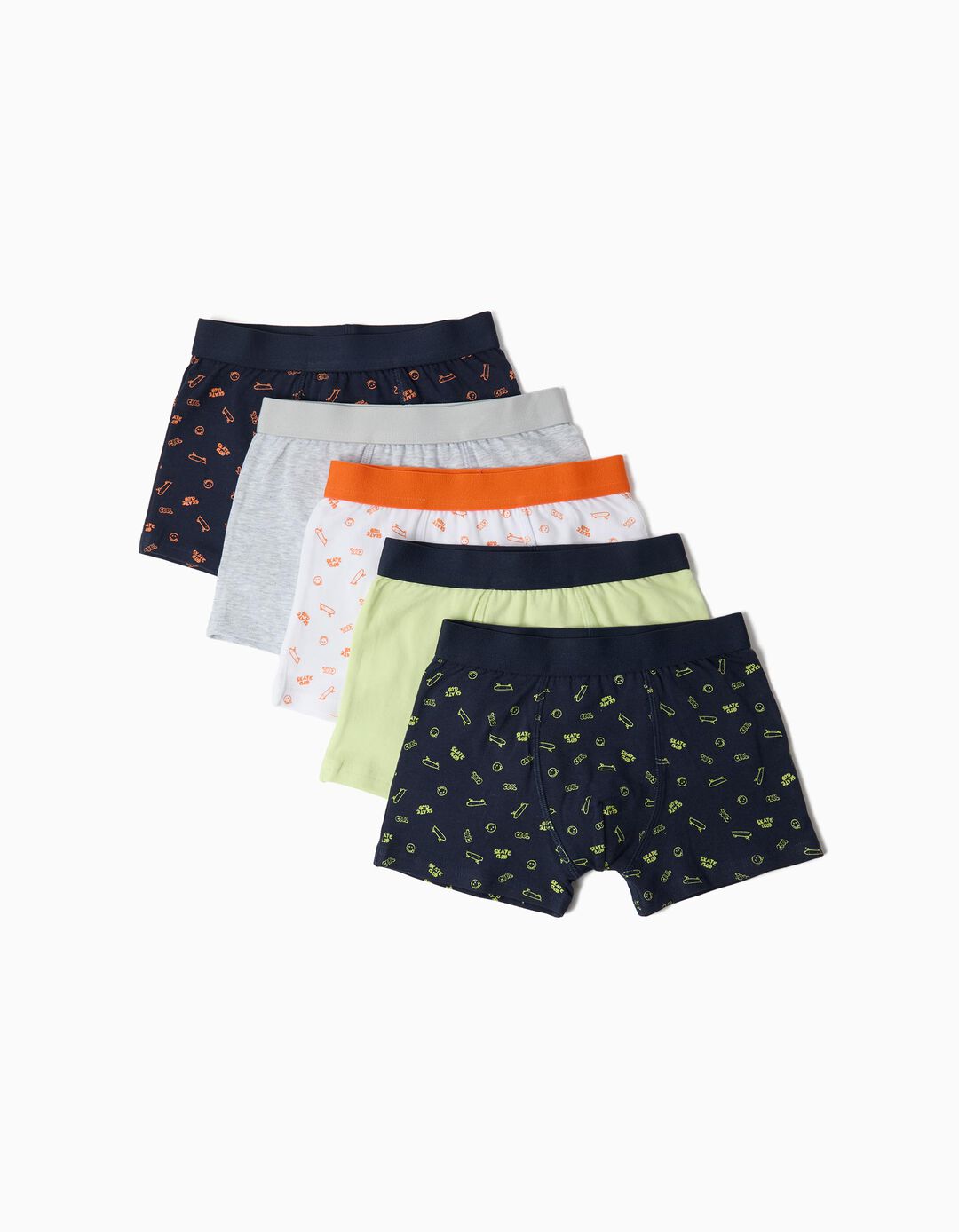 Pack 5 Boxers, Menino, Multicor