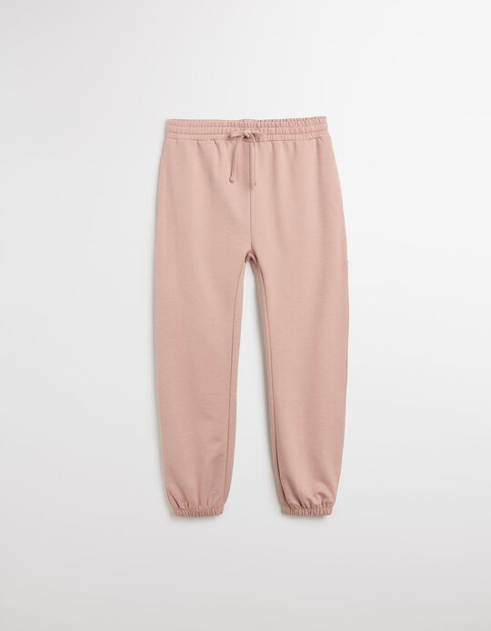 Comprar Online Calças Joggers, Mulher, Rosa Claro