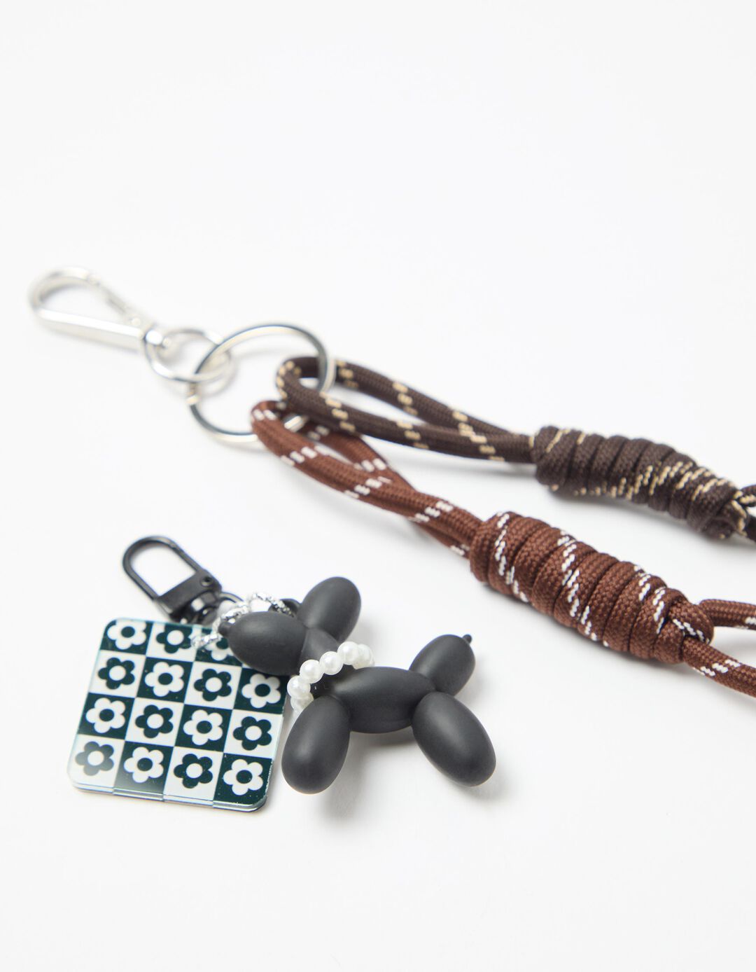 Porta-Chaves Charm, Mulher, Preto