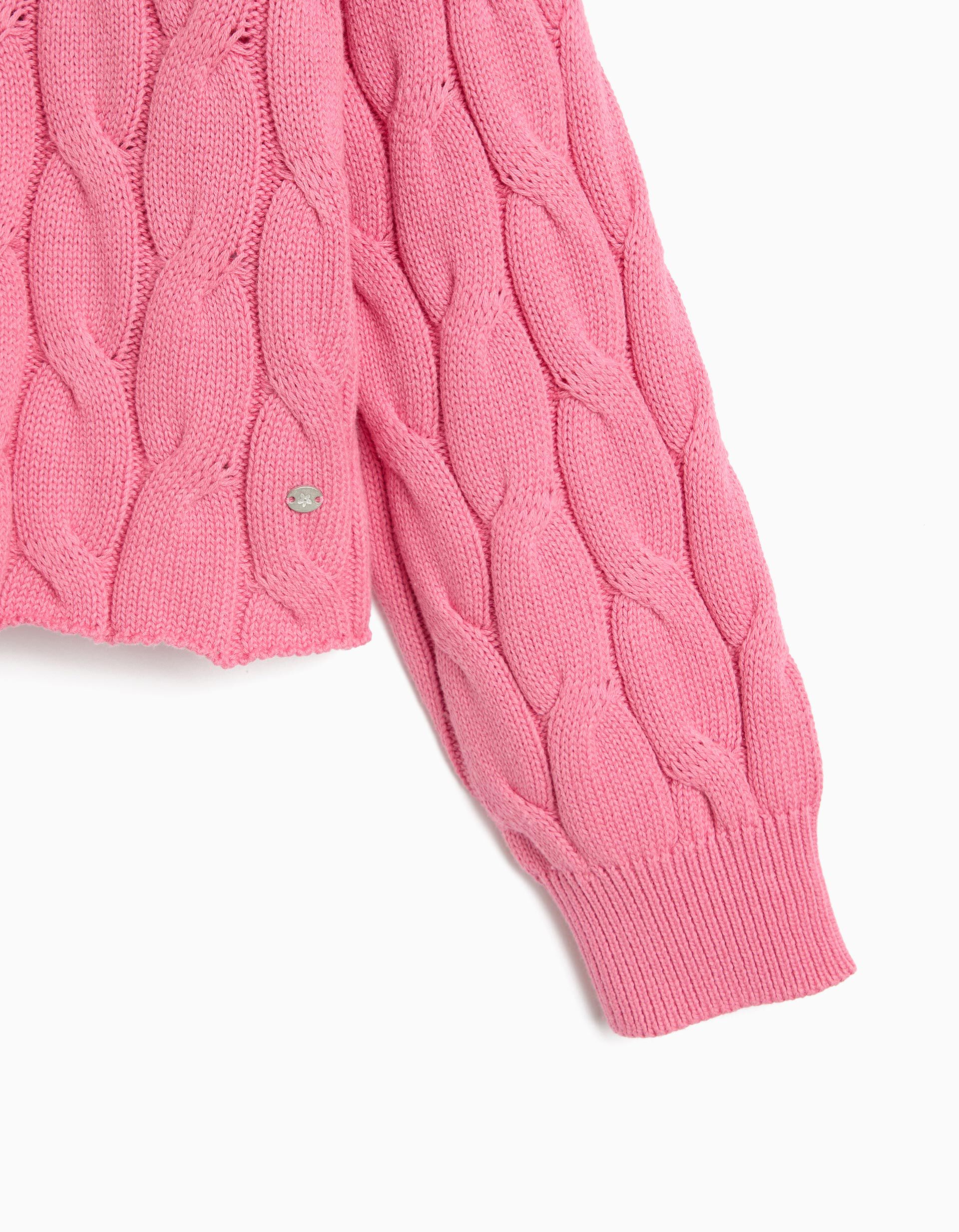 Comprar Online Camisola De Malha, Menina, Rosa