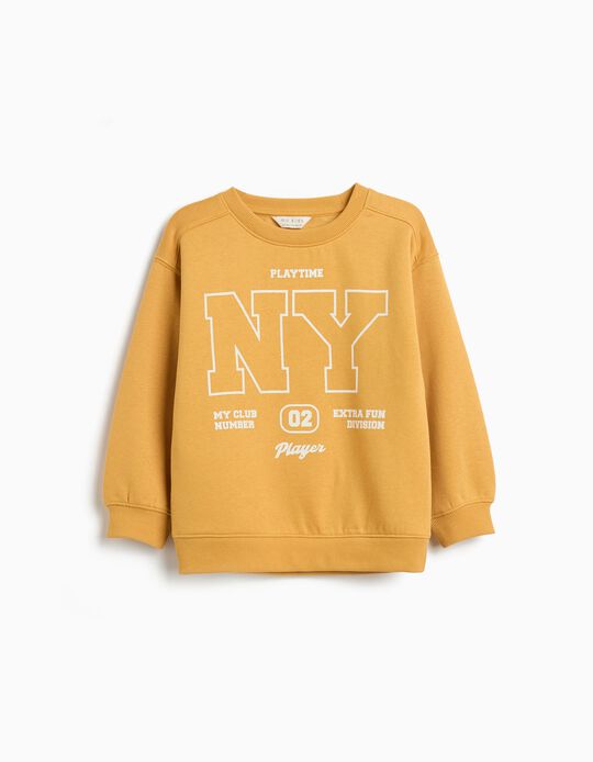 Comprar Online Sweatshirt de Felpa, Menino, Amarelo