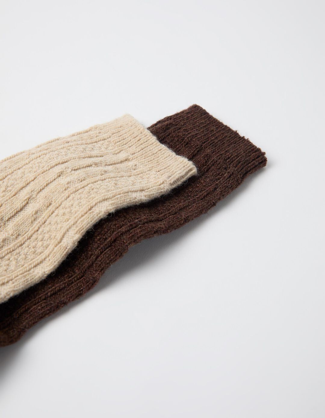 Pack 2 Pares De Meias, Mulher, Castanho