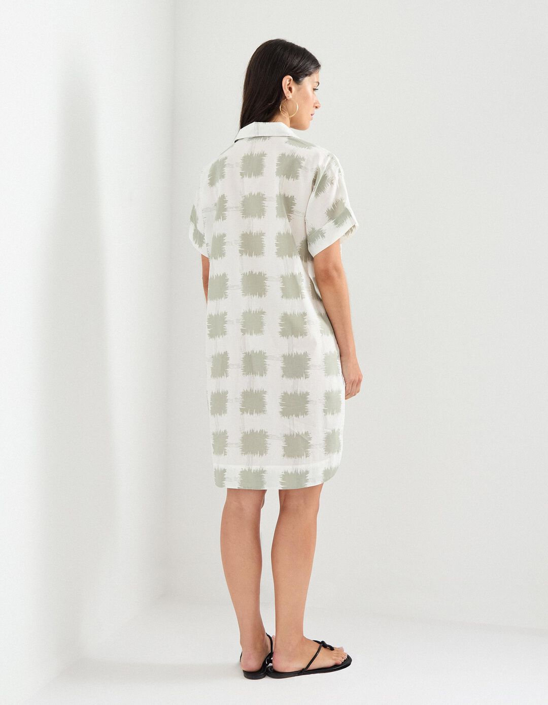 Vestido, Mulher, Verde