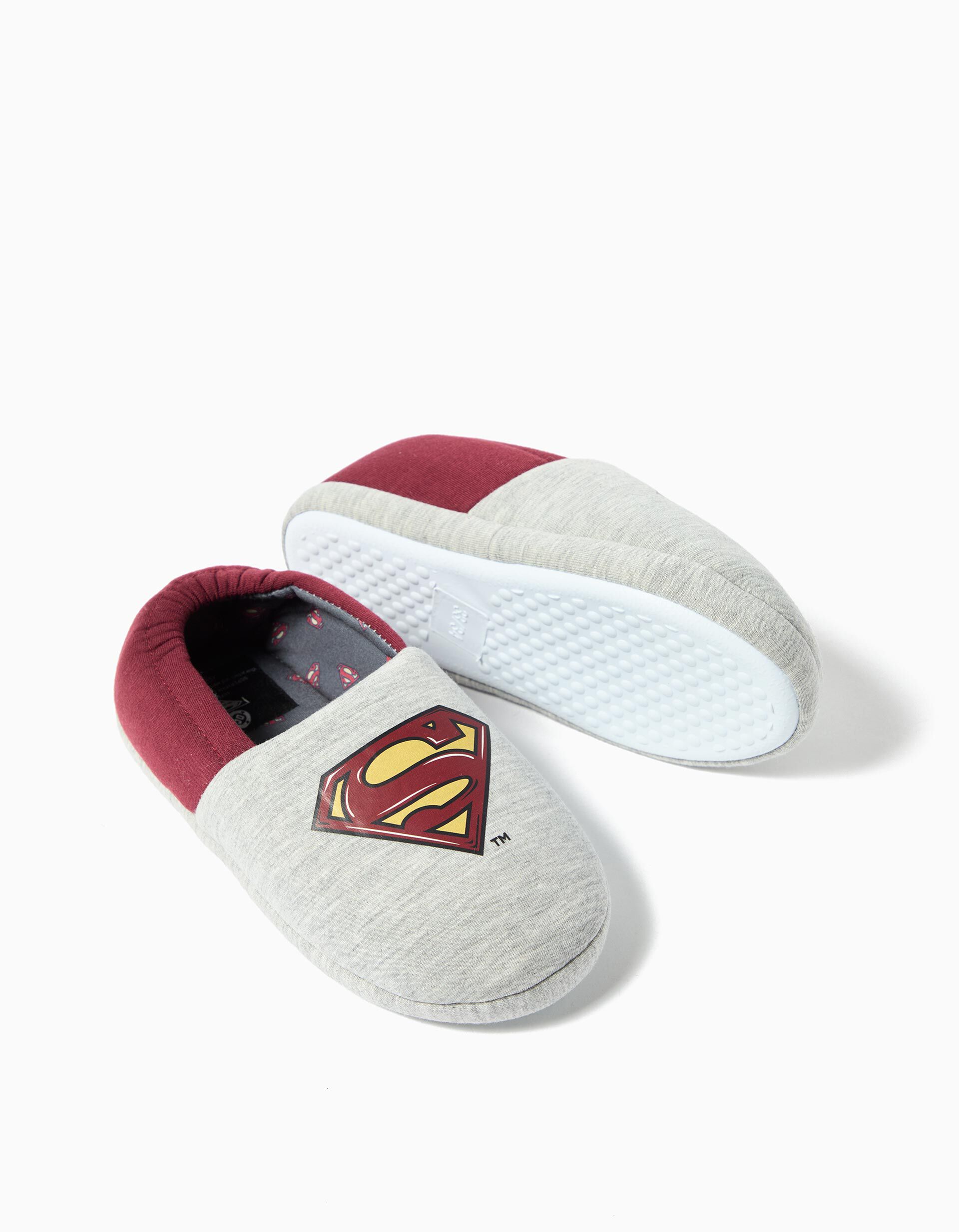 Comprar Online Pantufas 'Superman', Menino, Cinzento