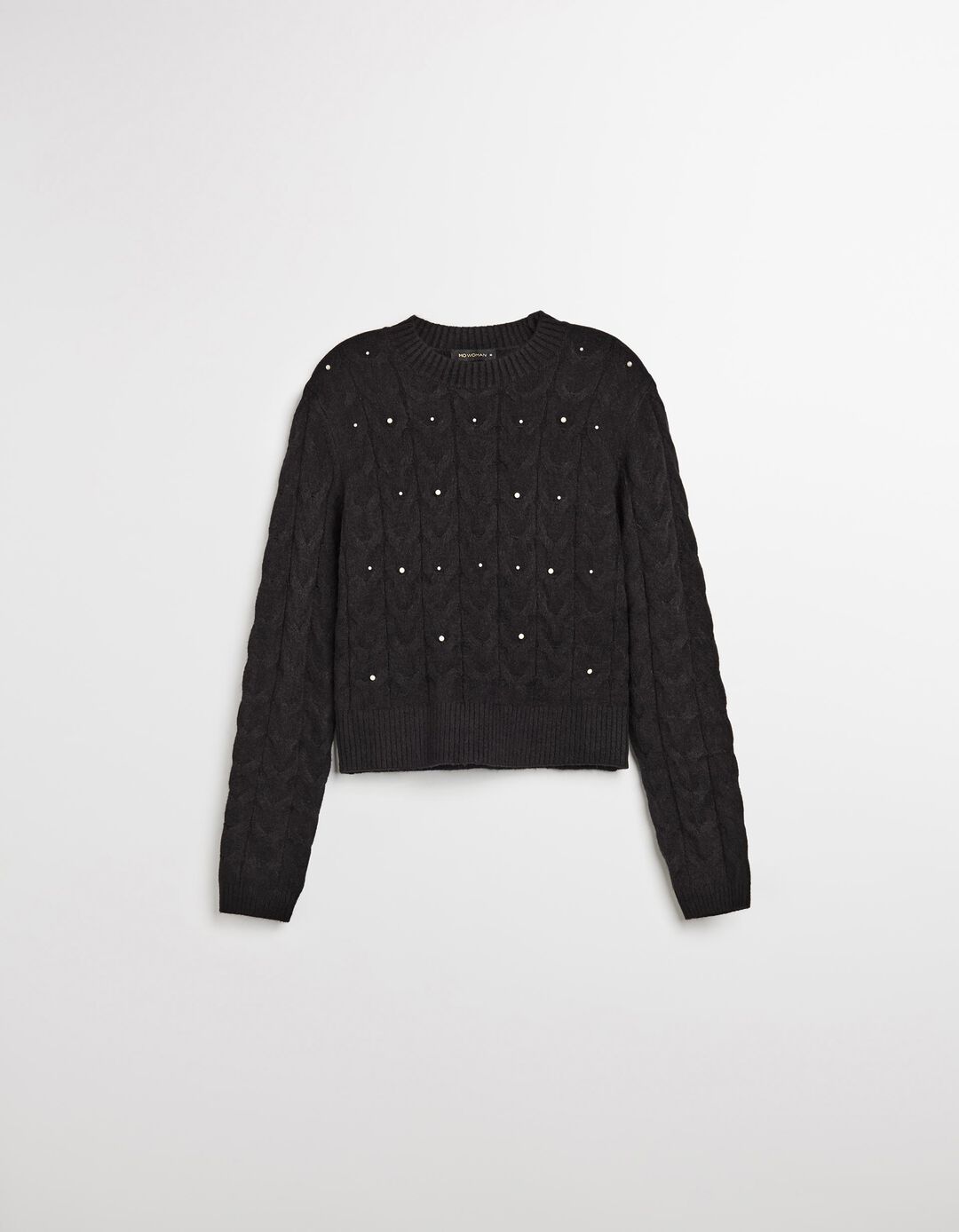 Camisola de Malha, Mulher, Preto