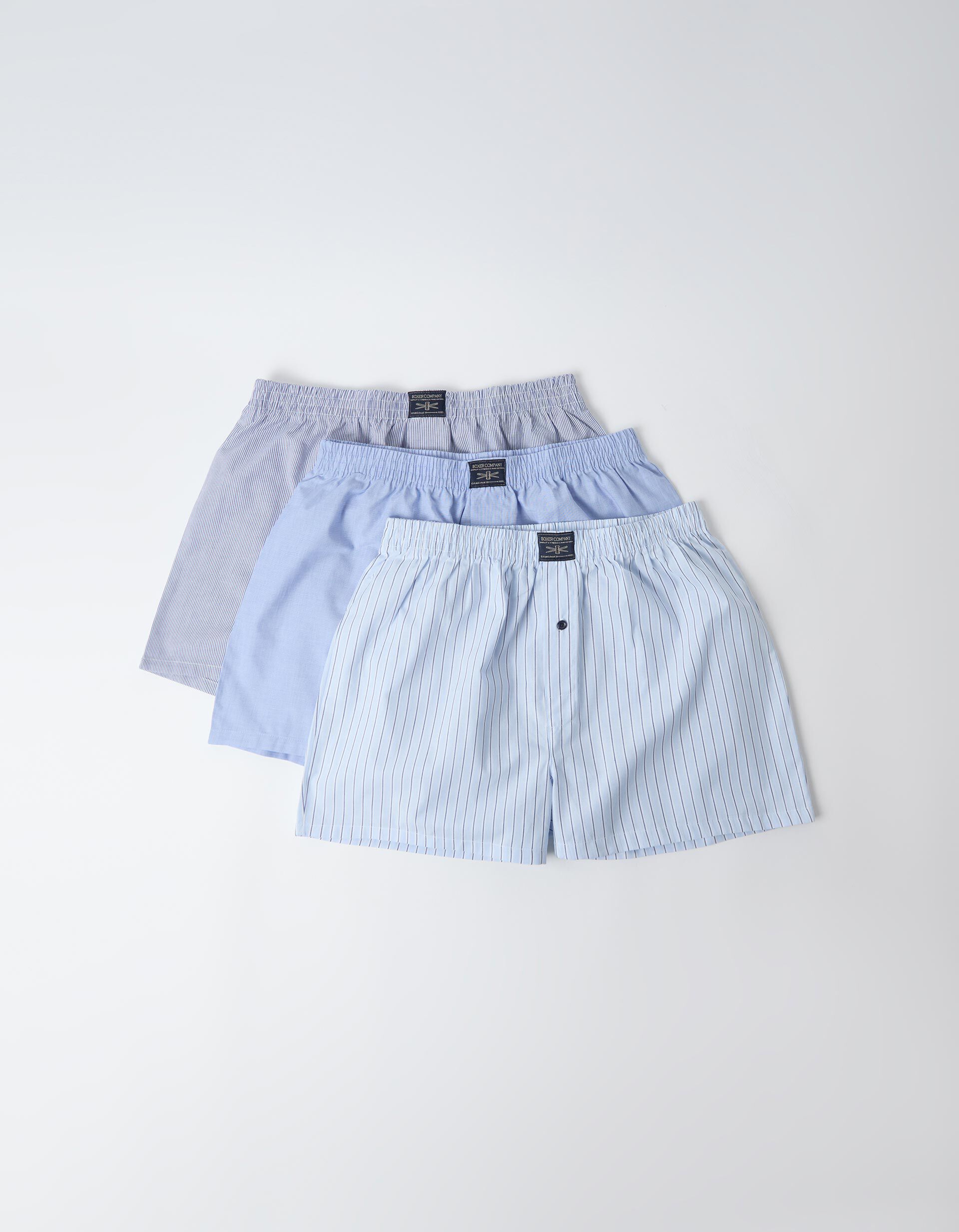 Comprar Online Pack 3 Boxers, Homem, Azul