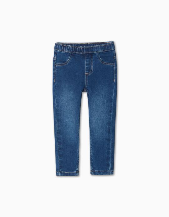 Comprar Online Denim Jeggings, Baby Girl, Blue