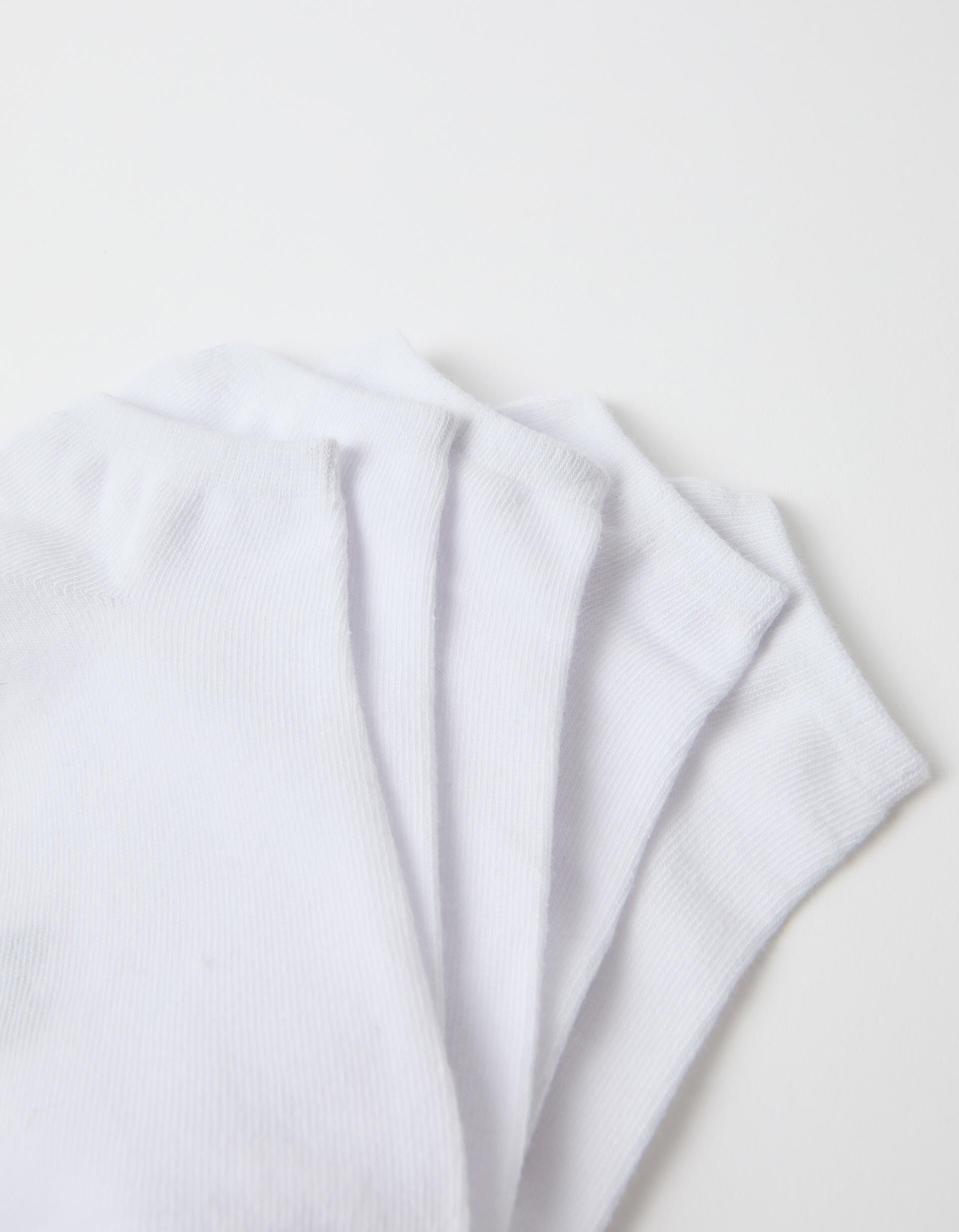 Comprar Online Pack 5 Pares de Meias, Homem, Branco