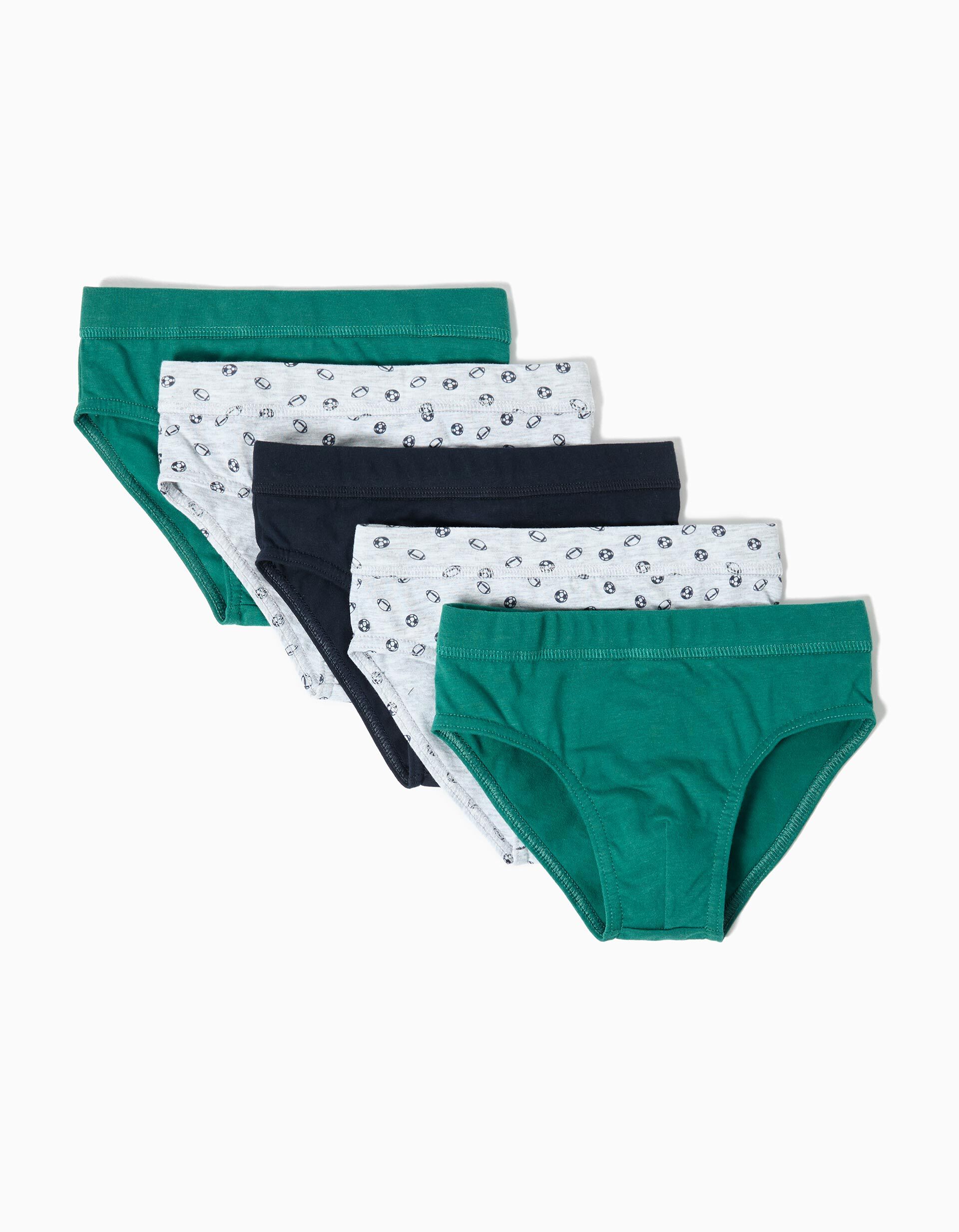 Comprar Online Pack 5 Cuecas, Menino, Multicor