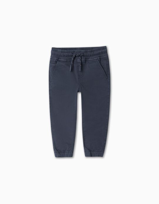 Comprar Online Twill Joggers, Baby Boy, Dark Blue