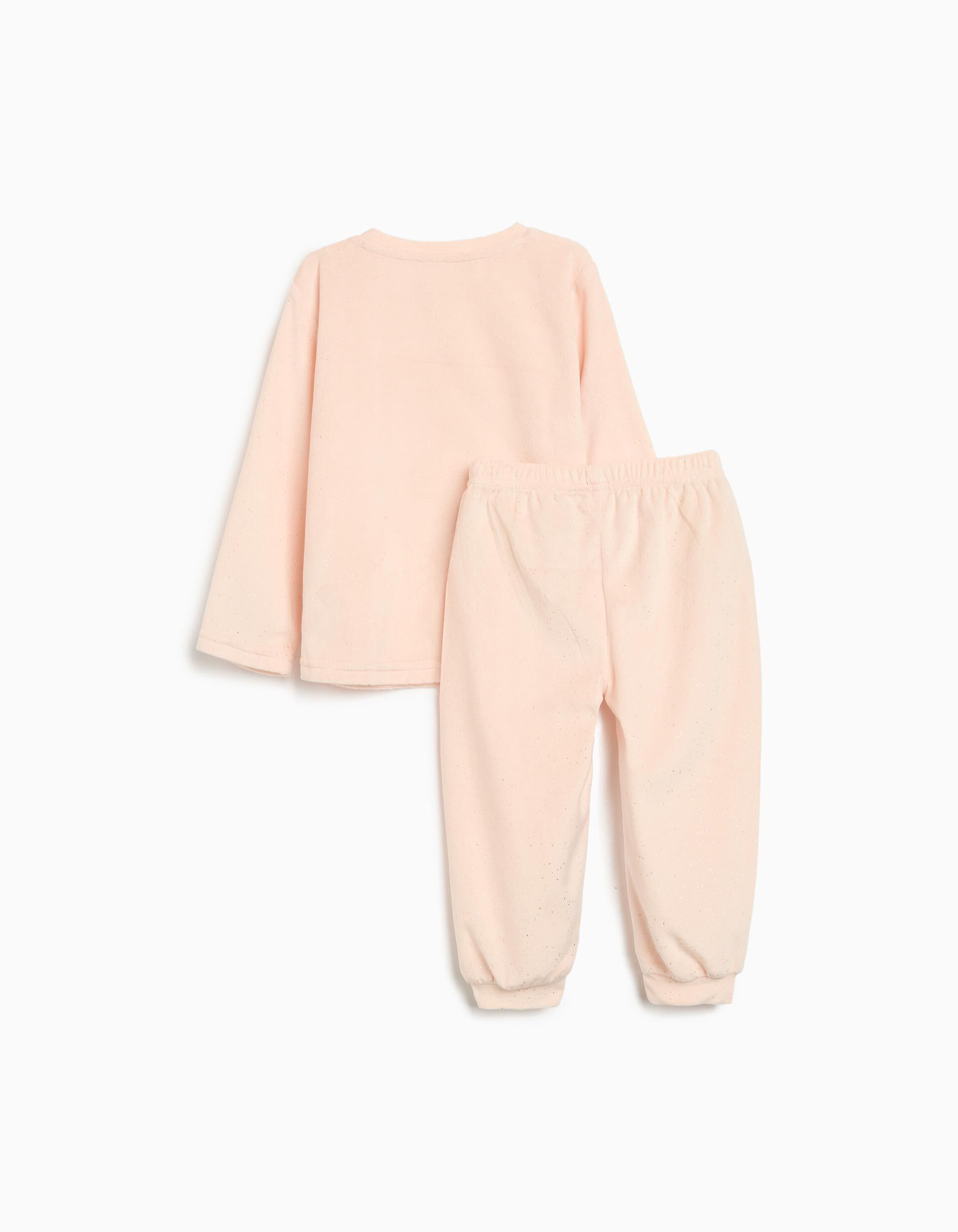 Comprar Online Pijama Veludo, Menina, Rosa Claro