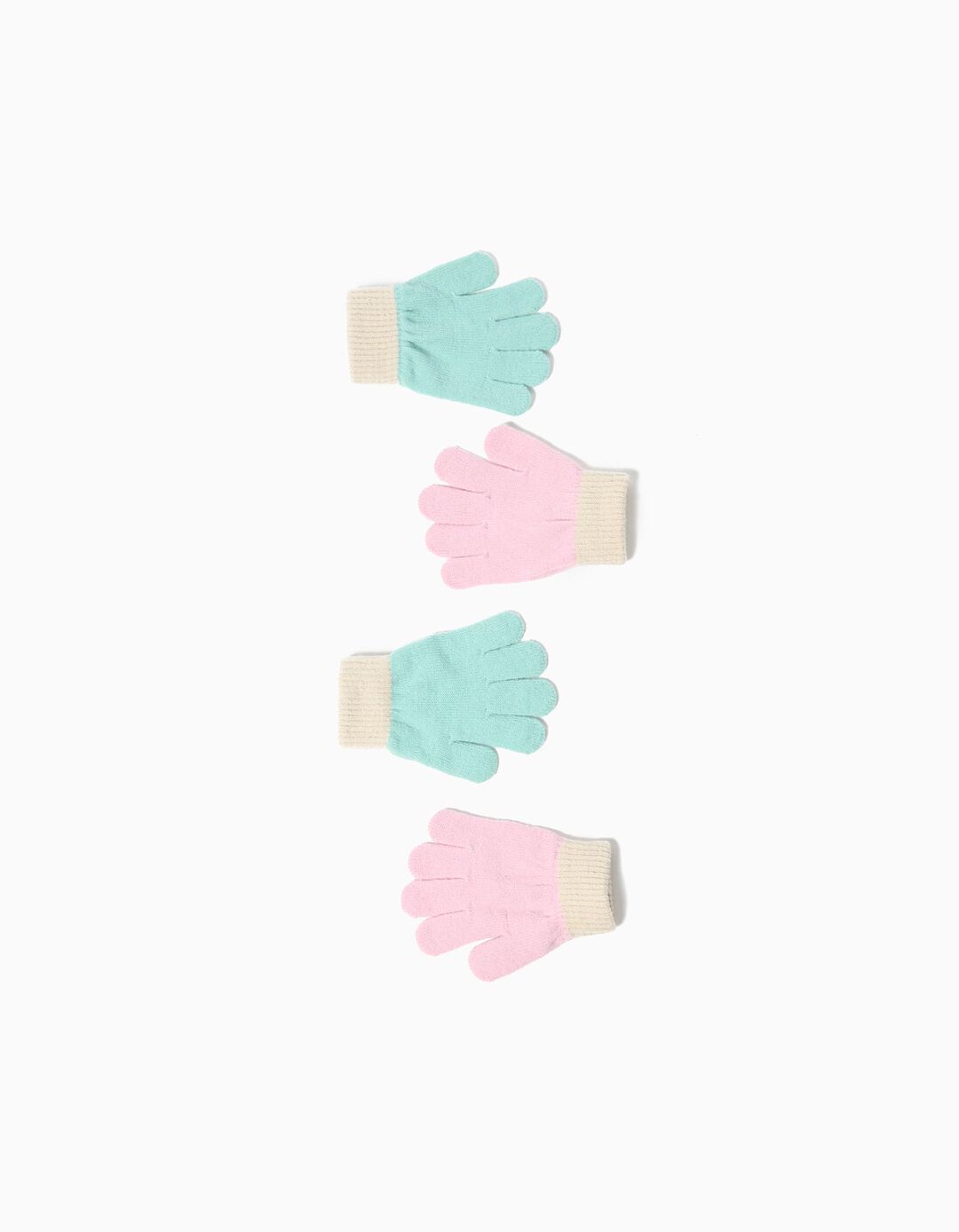 Pack 2 Luvas, Menina, Multicor