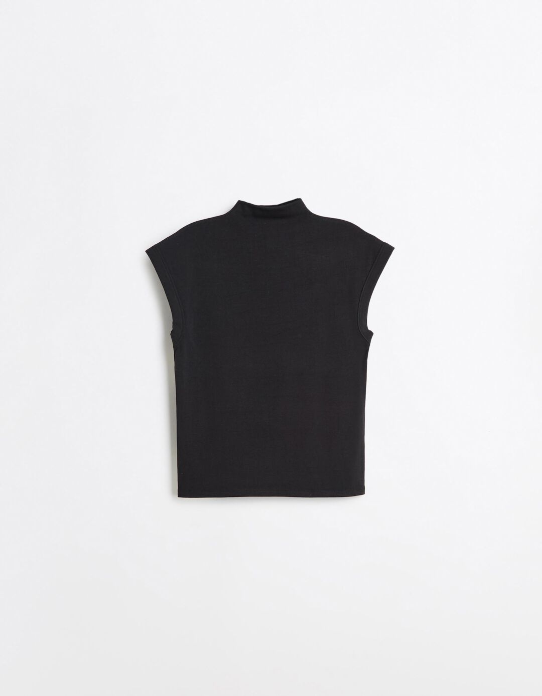T-shirt Sem Mangas, Mulher, Preto