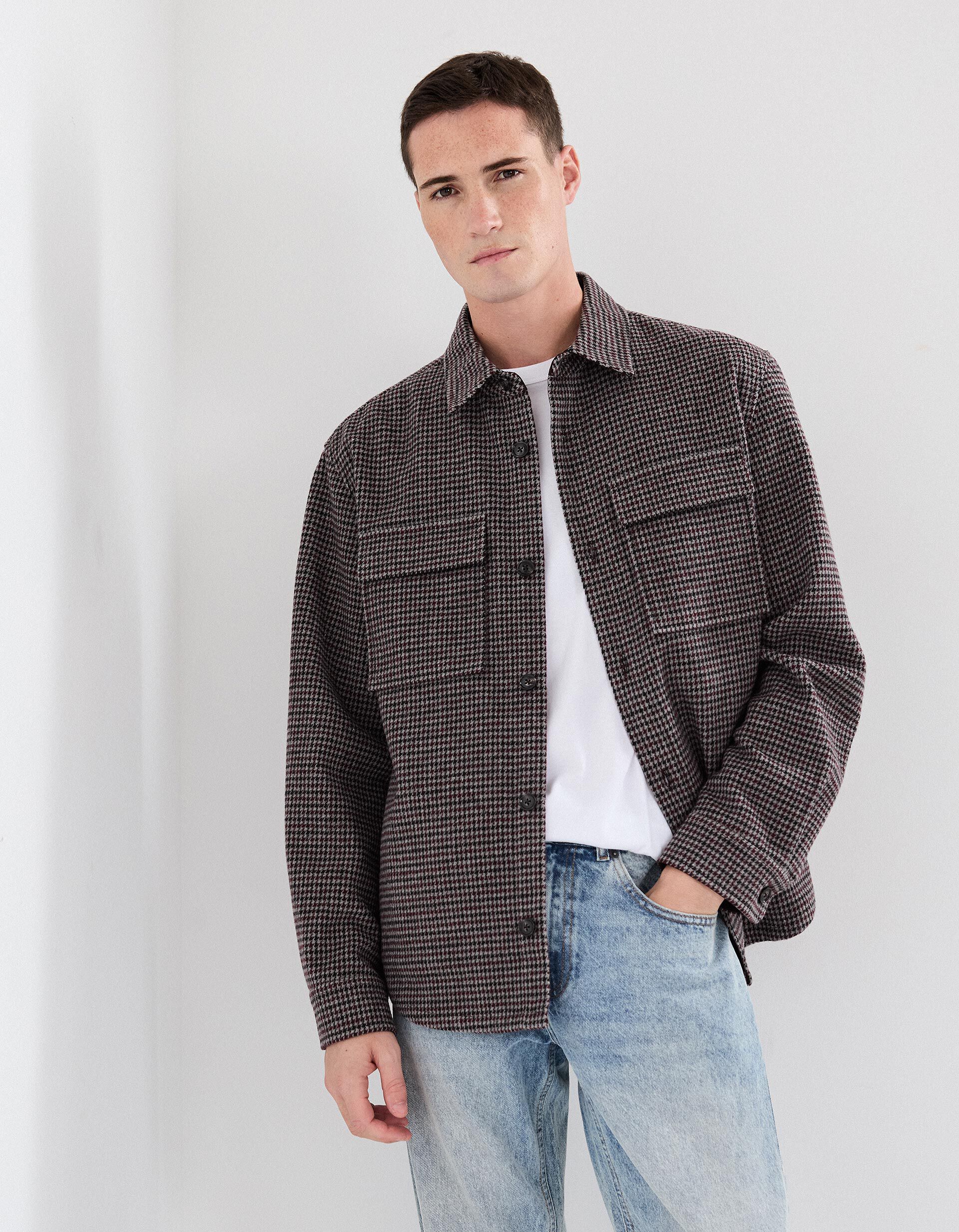 Comprar Online Sobrecamisa, Homem, Cinzento