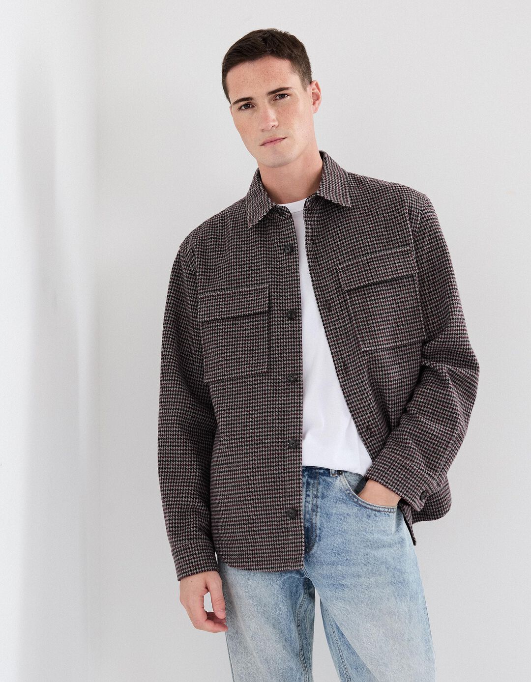 Sobrecamisa, Homem, Cinzento