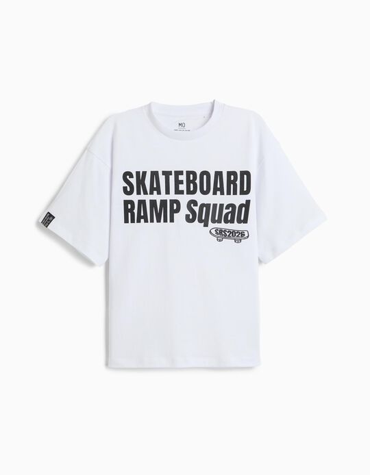 Comprar Online T-shirt Estampada, Menino, Branco 