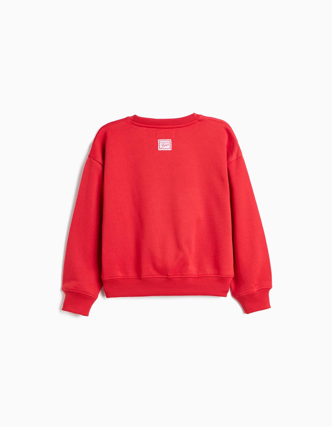 Sweatshirt Cardada, Menina, Vermelho